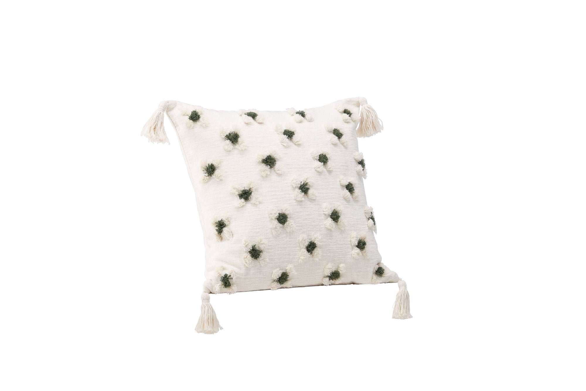 Venture Home Millie Cushion Cover Polychenille - White / 45x45