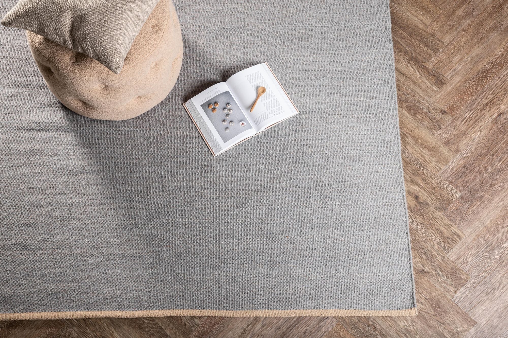 Venture Home Jaipur Wool Carpet - 170*240 - Light Grey
