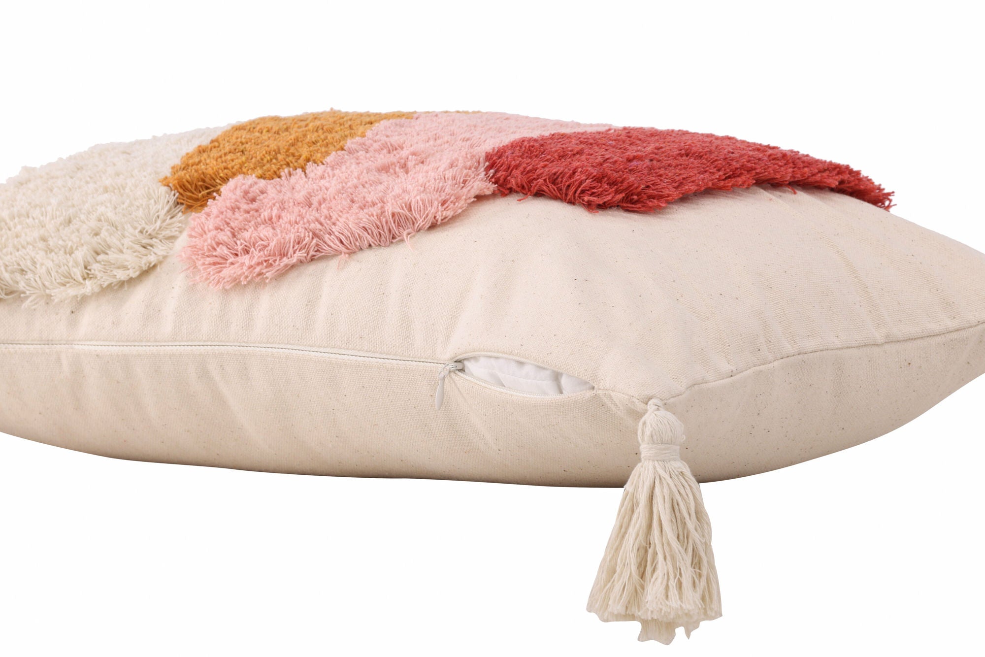 Venture Home Joline Cushion Cover Polycotton - White / 30x50