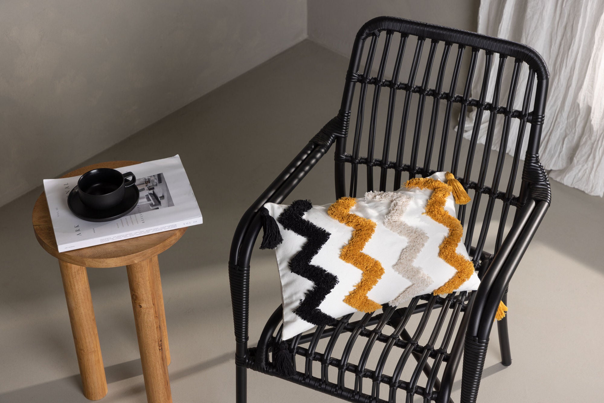 Venture Home Melina Cushion Cover Polycotton - White / 30x50