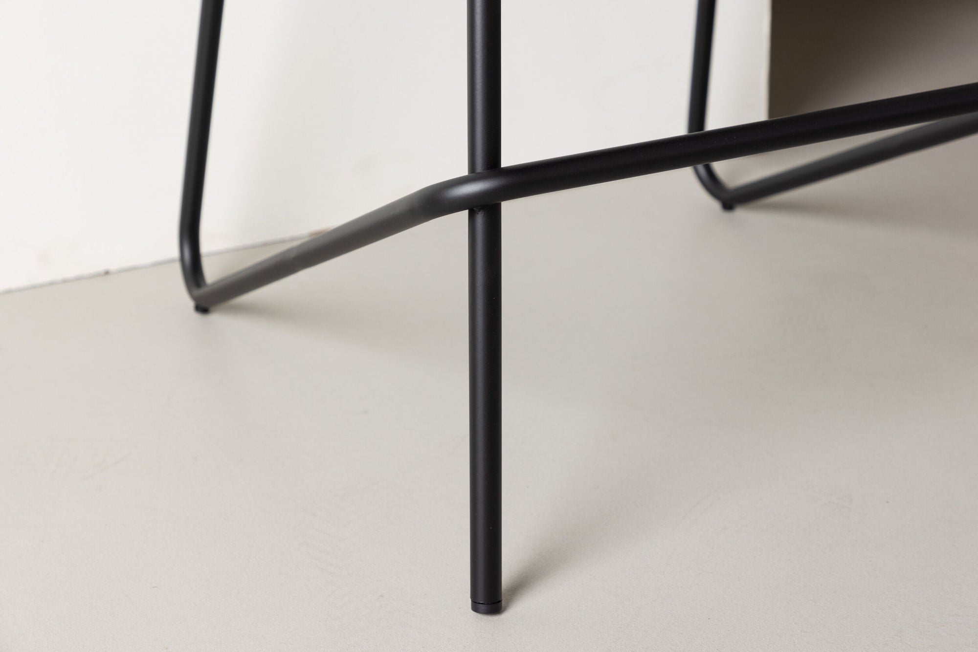 Vind Grebbestad Bar stol 2-pack - Black / Black PU