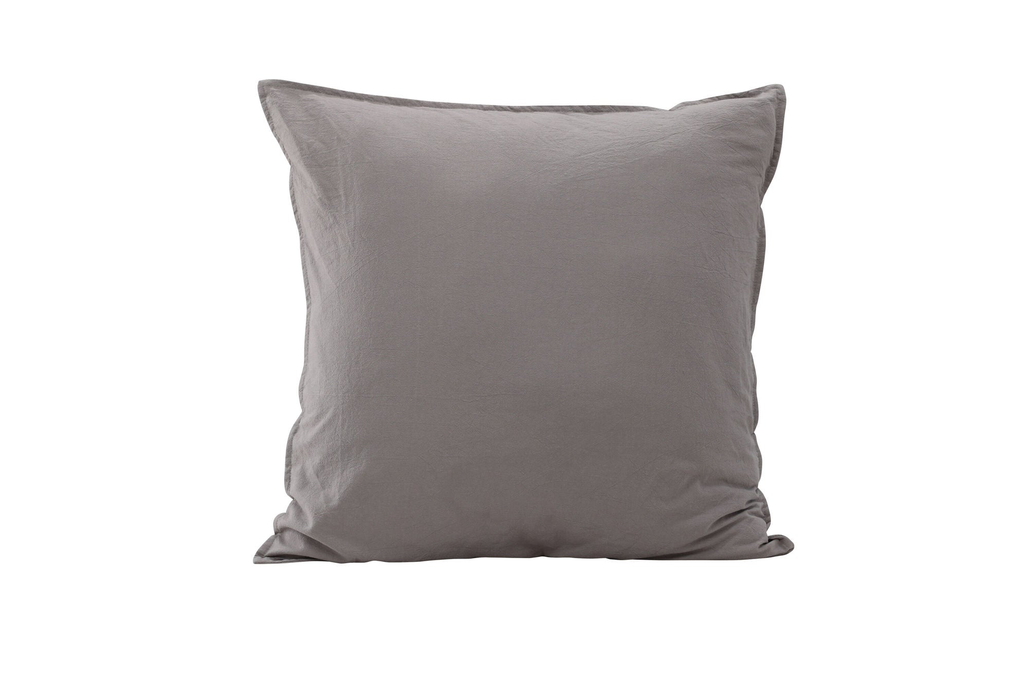 Venture Home Ronja Cushion Cover Washed Cotton - Grey 60x60
