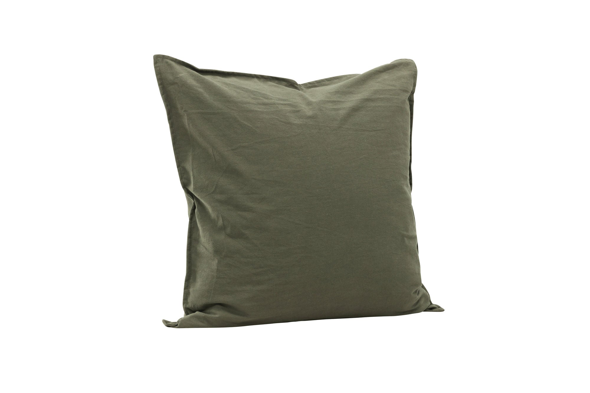 Venture Home Ronja Cushion Cover Washed Cotton - Green 60x60