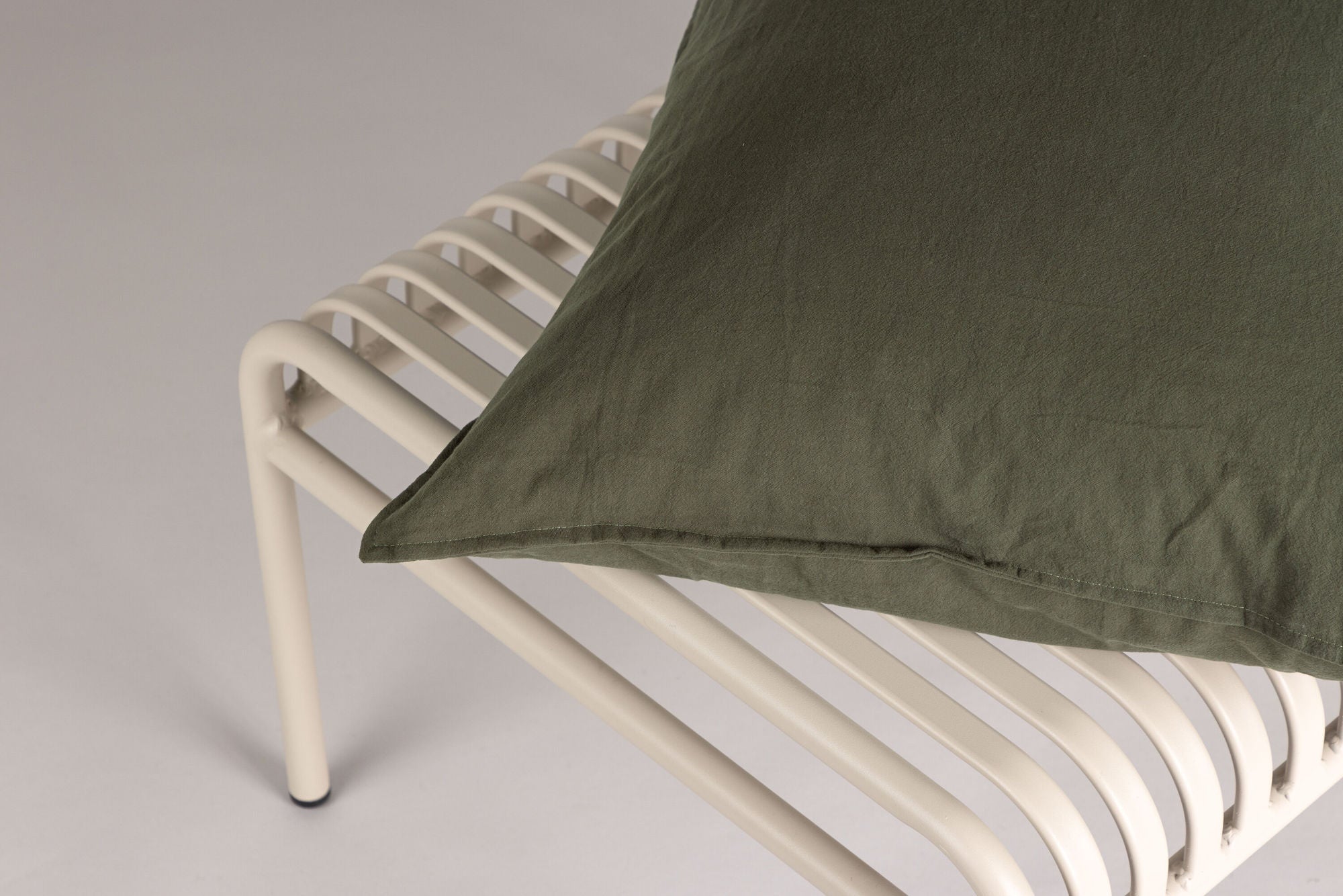 Venture Home Ronja Cushion Cover Washed Cotton - Green 60x60
