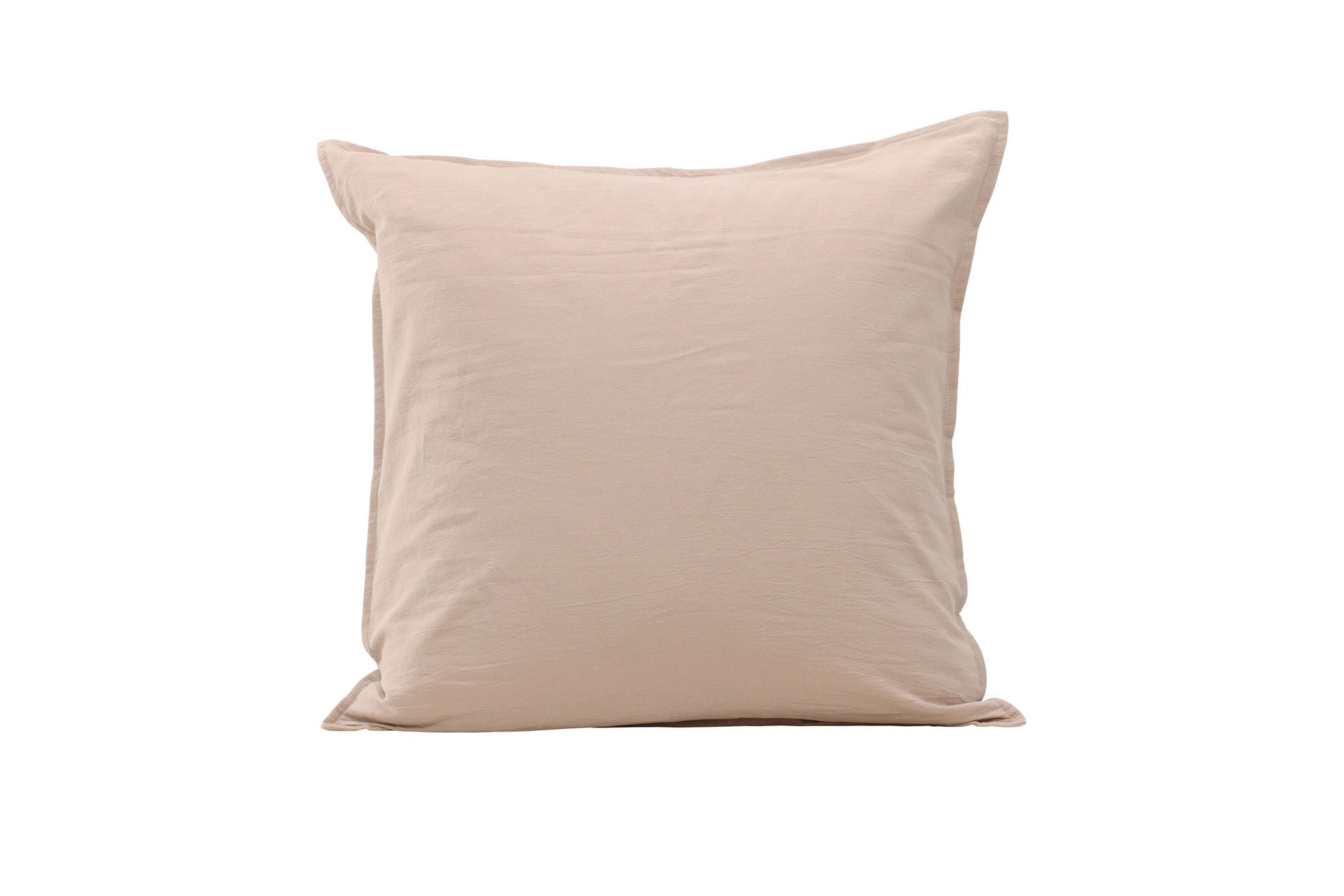 Venture Home Ronja Cushion Cover Washed Cotton - Beige 60x60