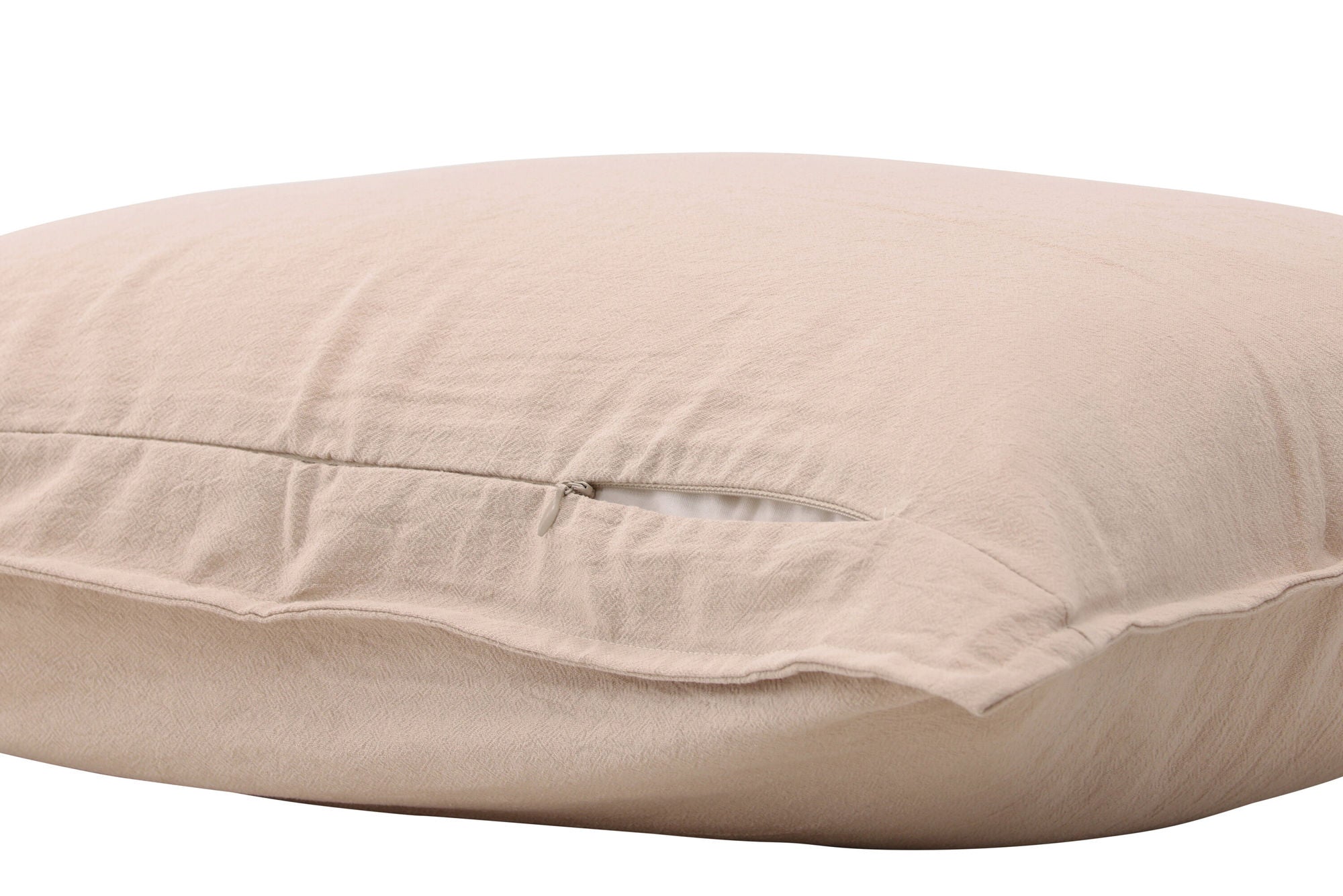 Venture Home Ronja Cushion Cover Washed Cotton - Beige 60x60