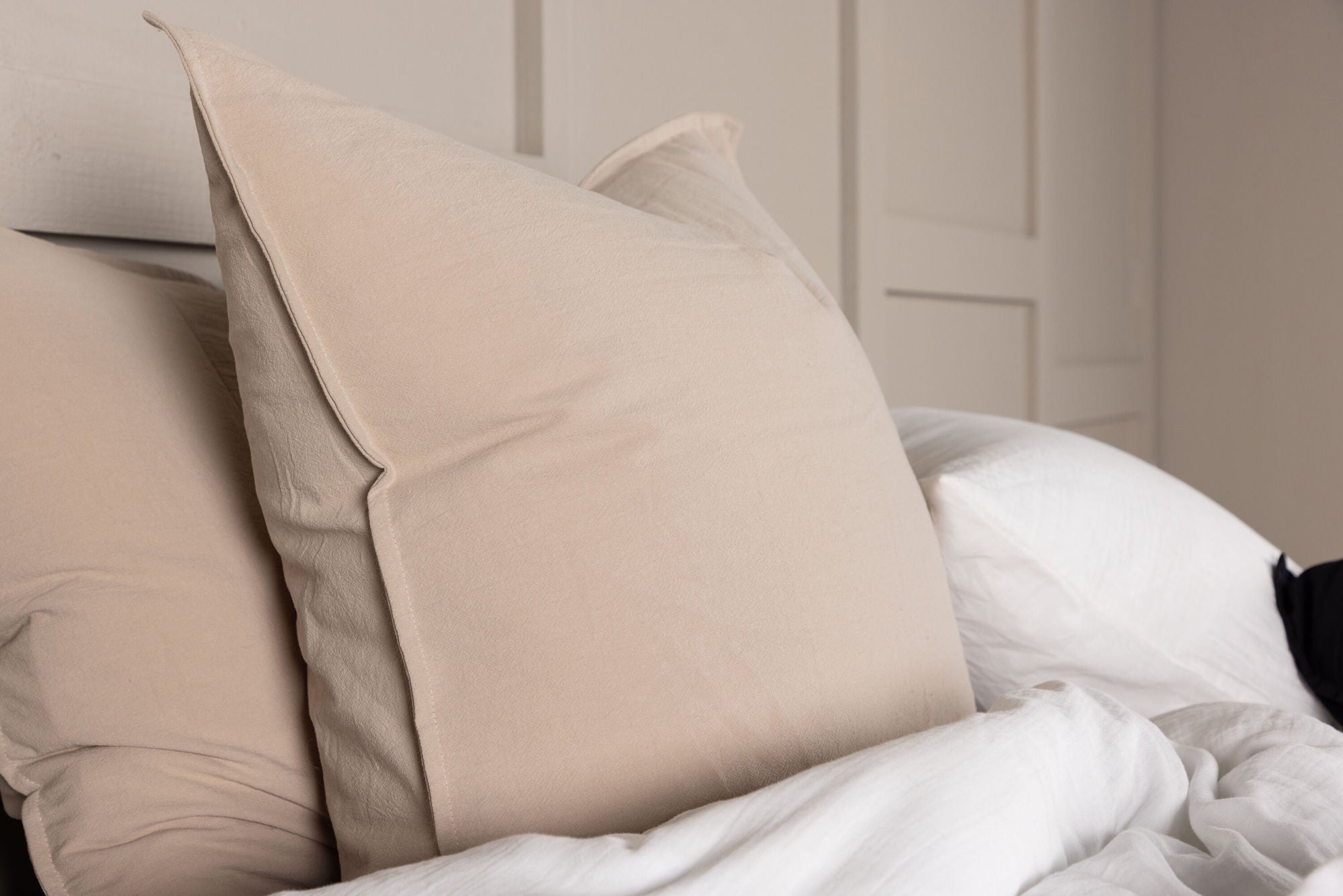 Venture Home Ronja Cushion Cover Washed Cotton - Beige 60x60