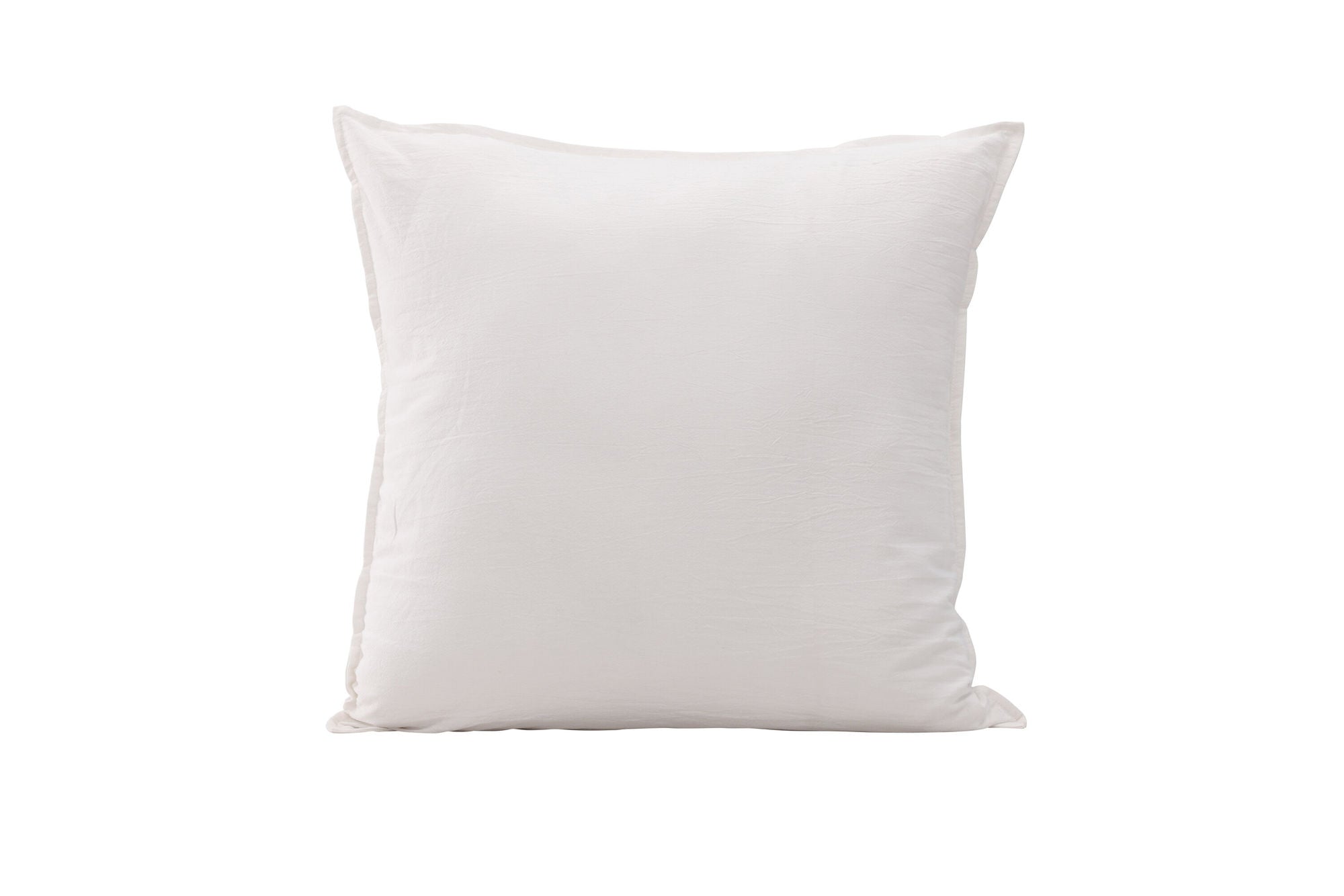 Venture Home Ronja Cushion Cover Washed Cotton - White 60x60