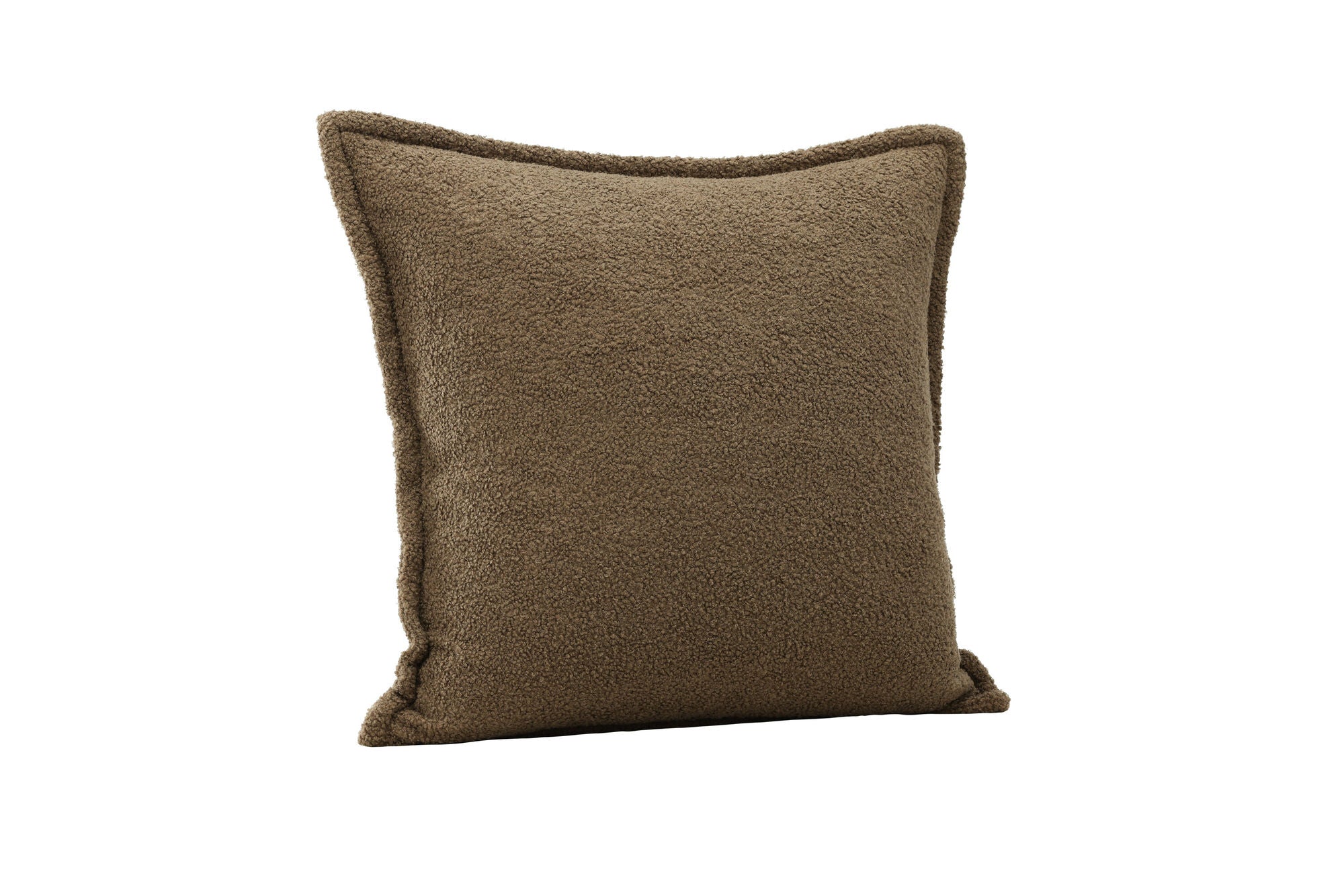 Venture Home Tuva Cushion Cover Teddy fur - Brown 60x60
