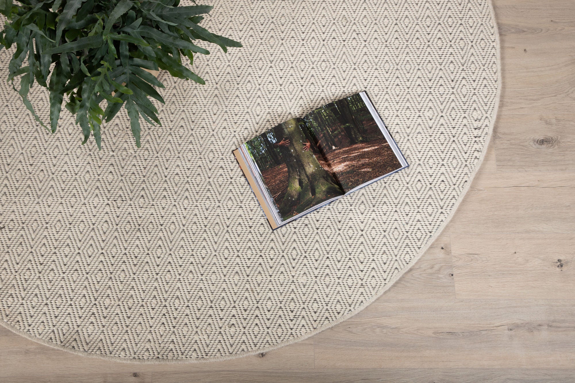 Venture Home Julana Wool Carpet - ø200 - Beige