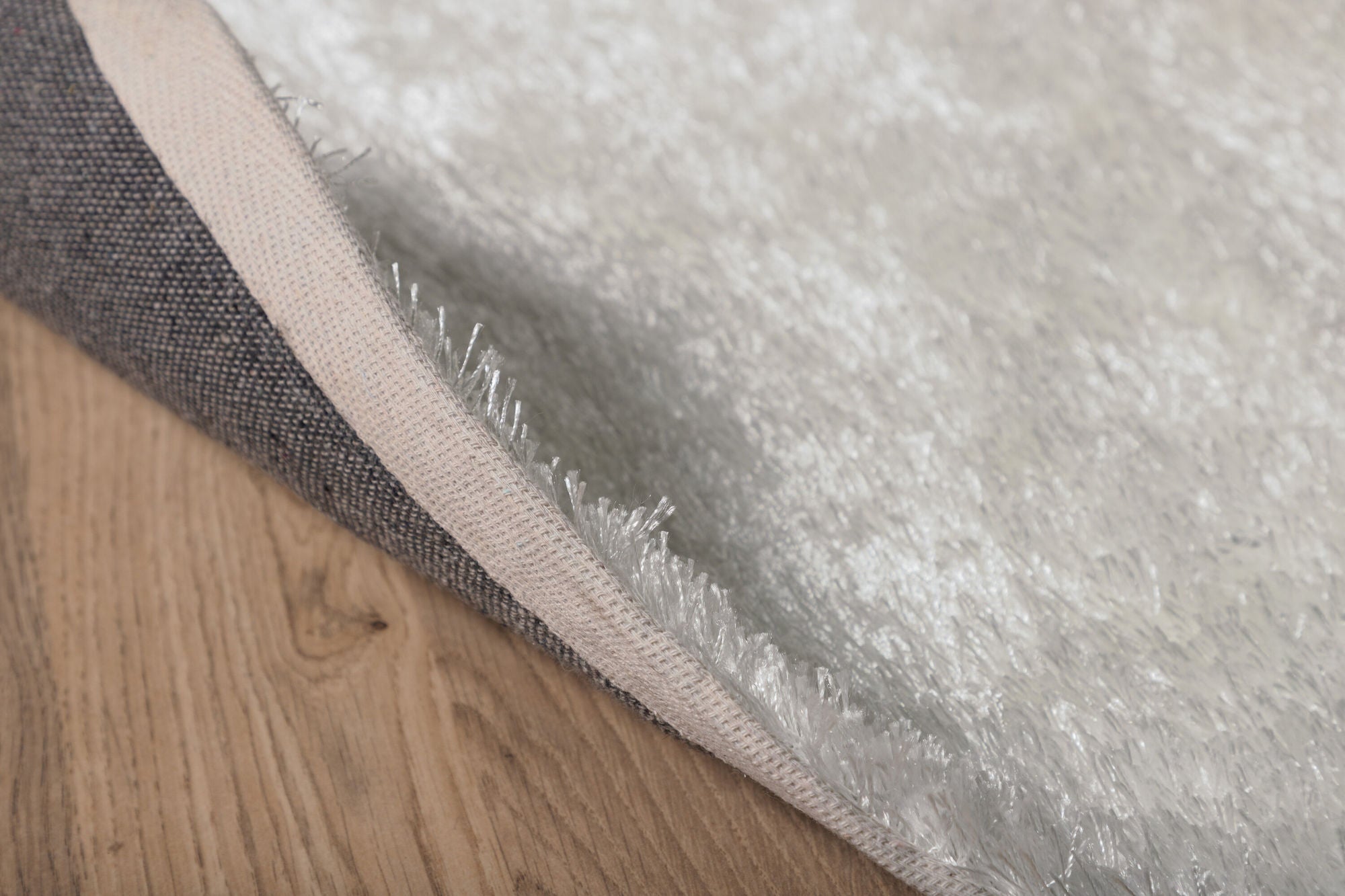 Venture Home Mattis Polyester Carpet - White - ø200