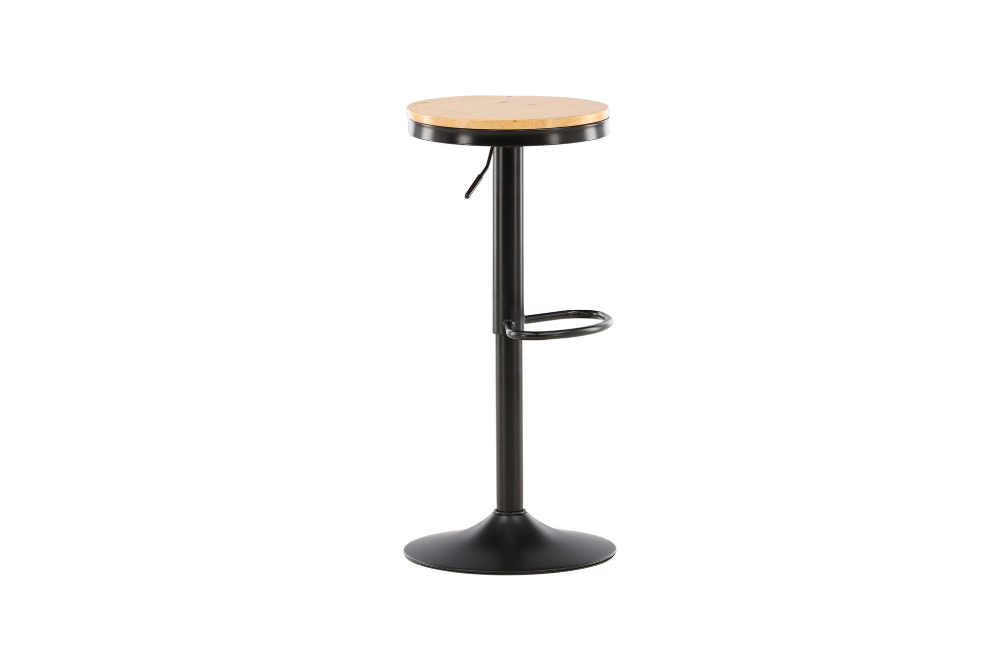 Venture Home Conway Bar stol 2-pack - Black / Oaklook MDF