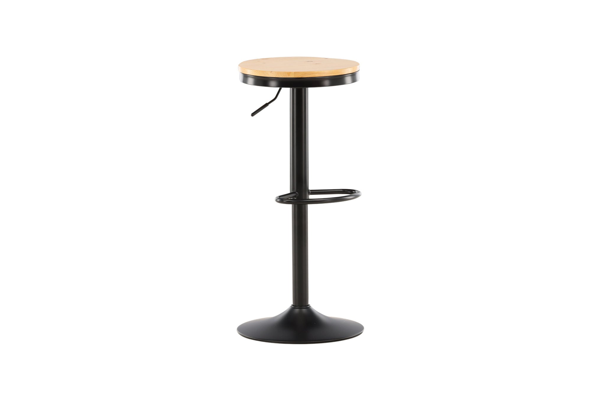Venture Home Conway Bar stol 2-pack - Black / Oaklook MDF
