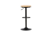 Venture Home Conway Bar stol 2-pack - Black / Oaklook MDF