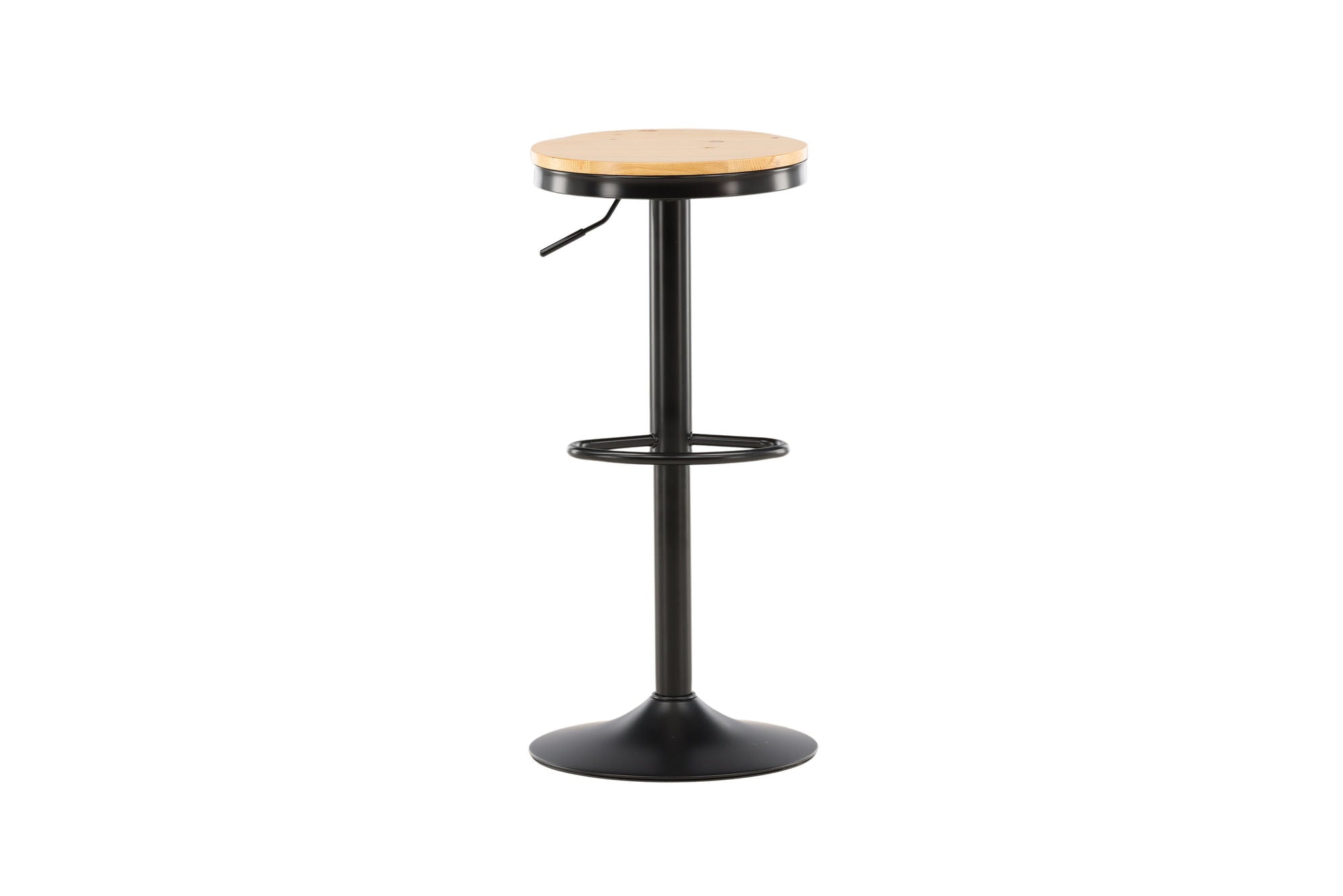 Venture Home Conway Bar stol 2-pack - Black / Oaklook MDF