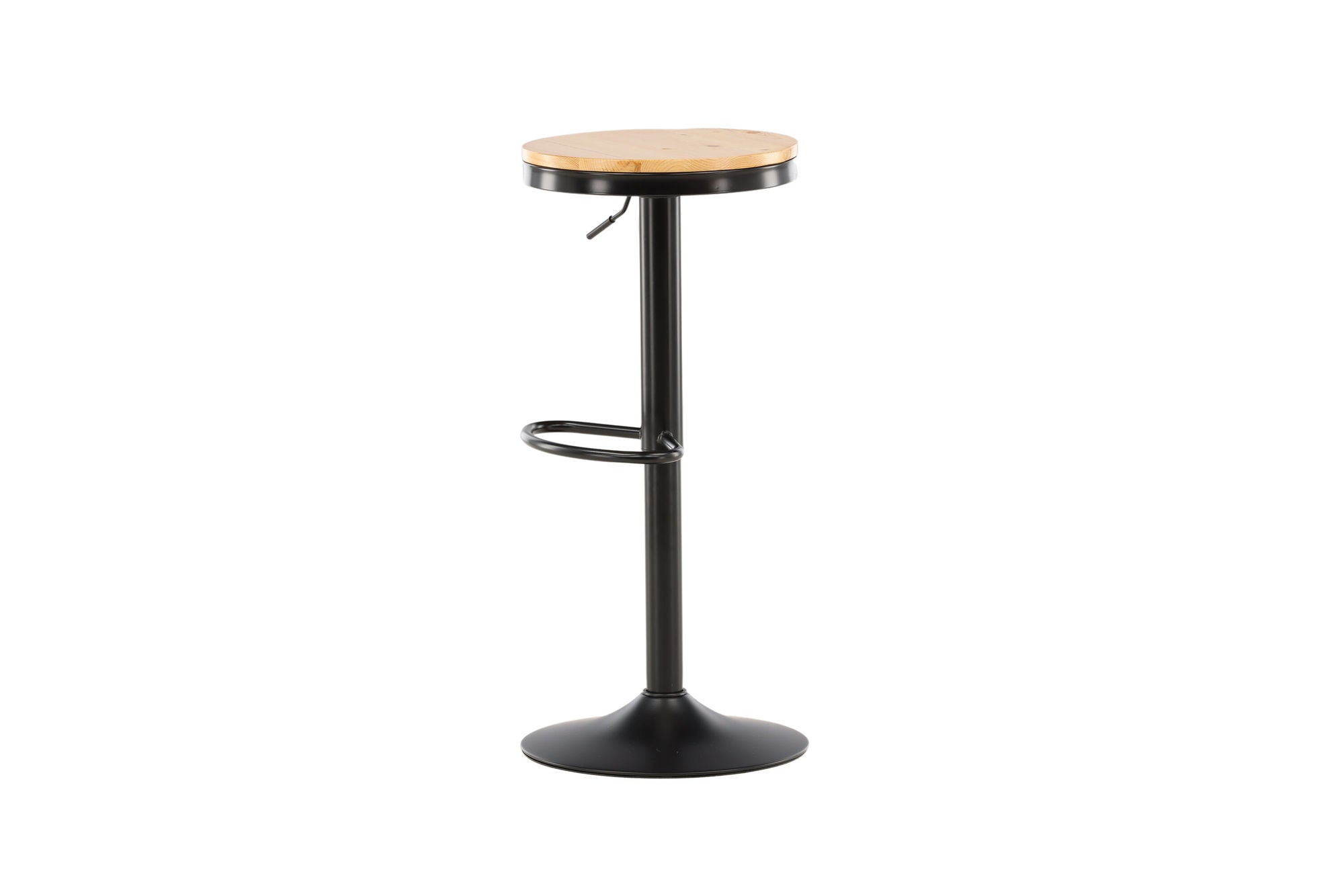 Venture Home Conway Bar stol 2-pack - Black / Oaklook MDF