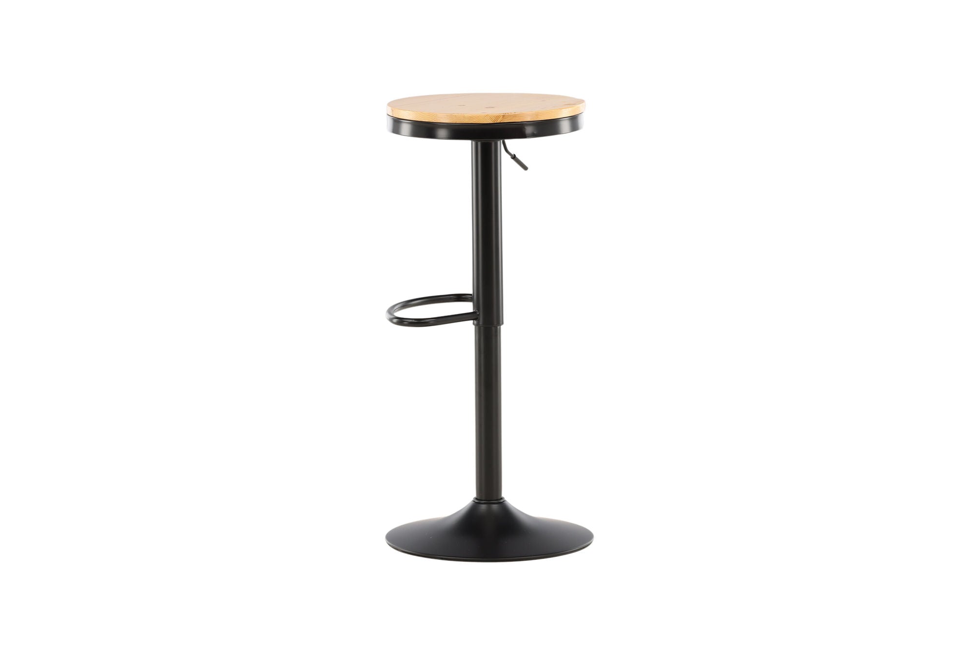 Venture Home Conway Bar stol 2-pack - Black / Oaklook MDF