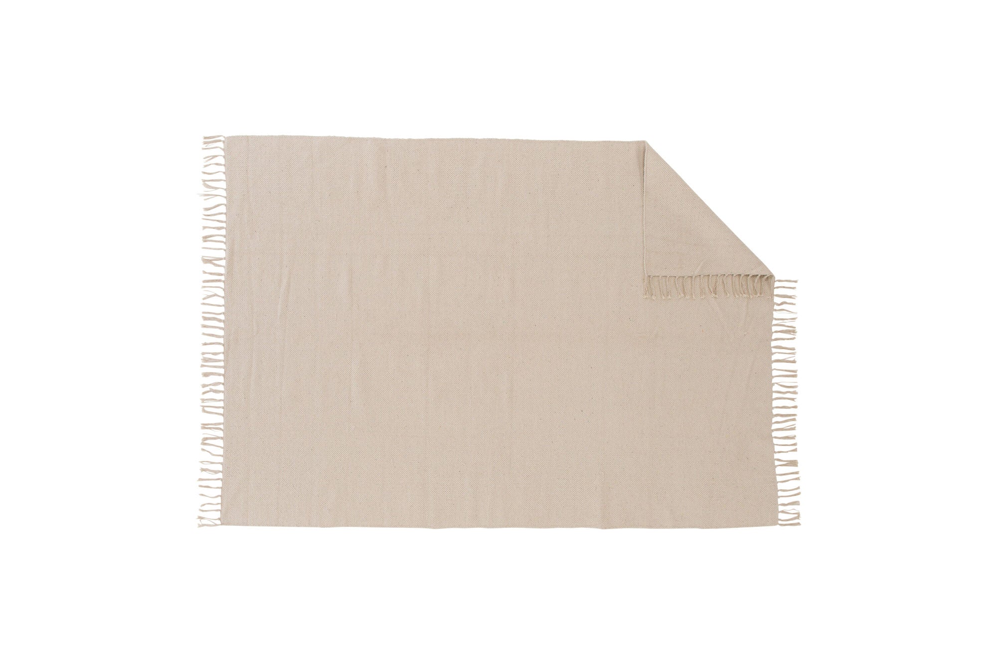 Venture Home Panipat Cotton blend Carpet - 170*240 - Beige