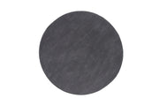 Venture Home Ulla - Wool / Polyester Carpet - Dark Grey - ø200