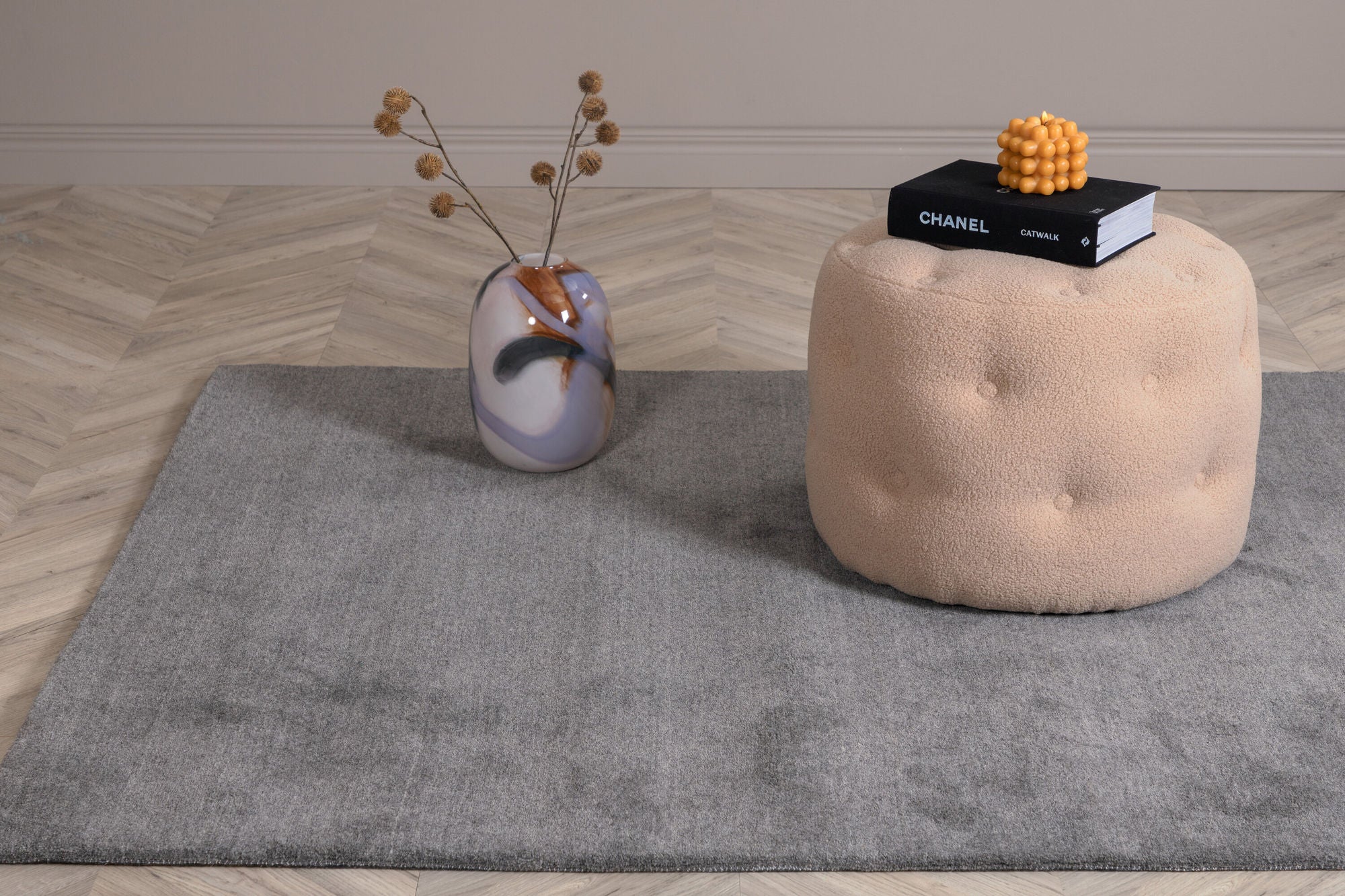 Venture Home Ulla - Wool / Polyester Carpet - Grey - L250*B350