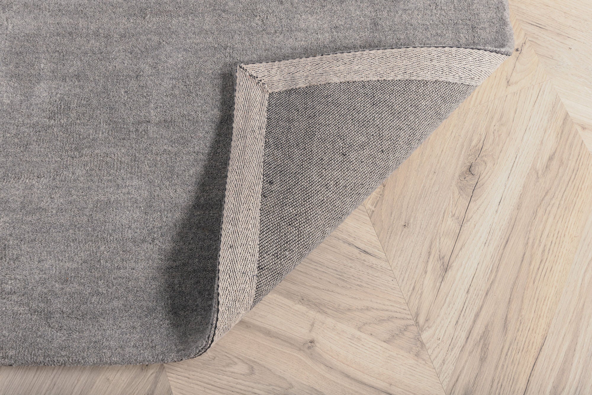 Venture Home Ulla - Wool / Polyester Carpet - Light Grey - L250*B350
