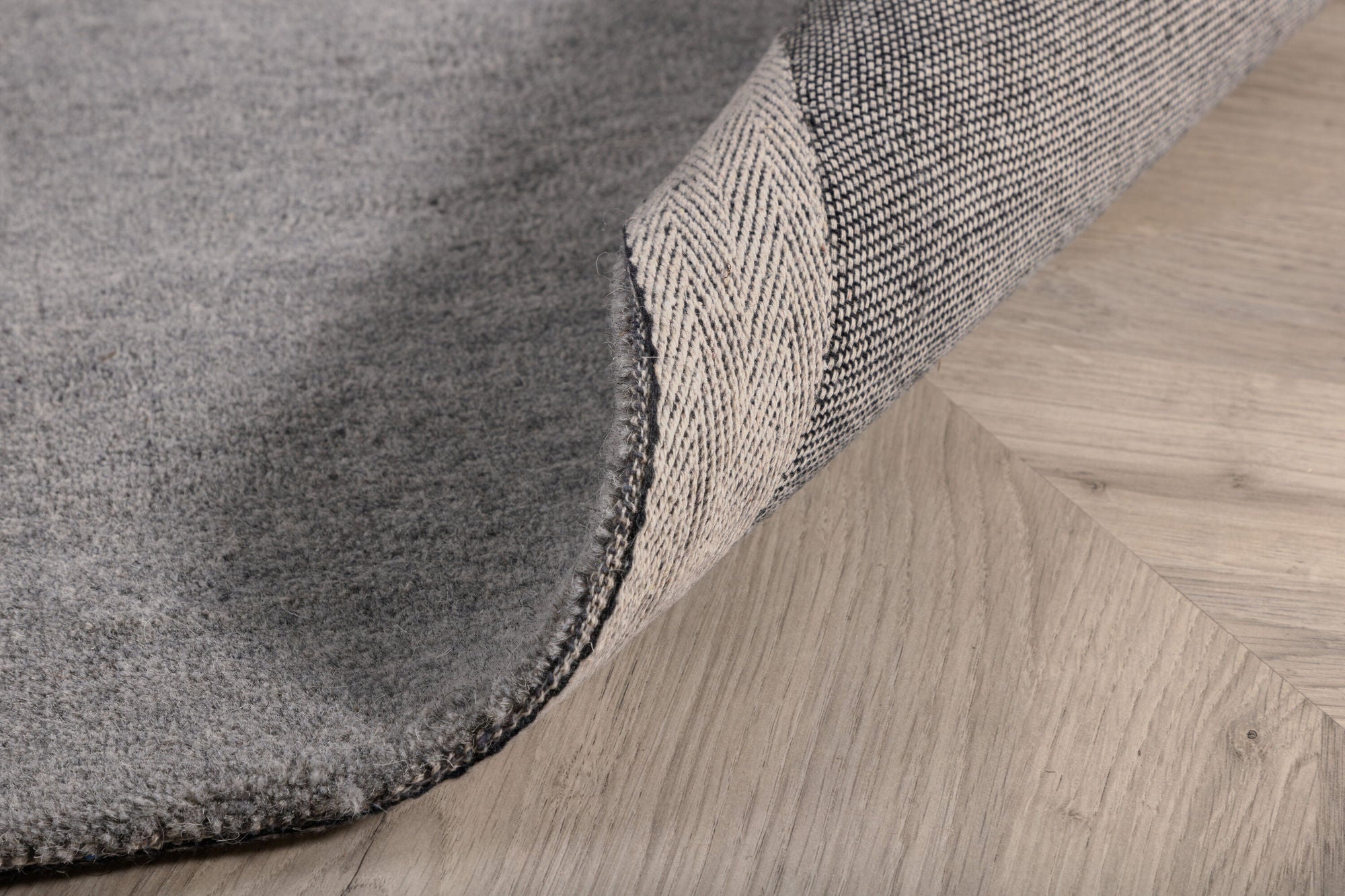Venture Home Ulla - Wool / Polyester Carpet - Light Grey - L250*B350