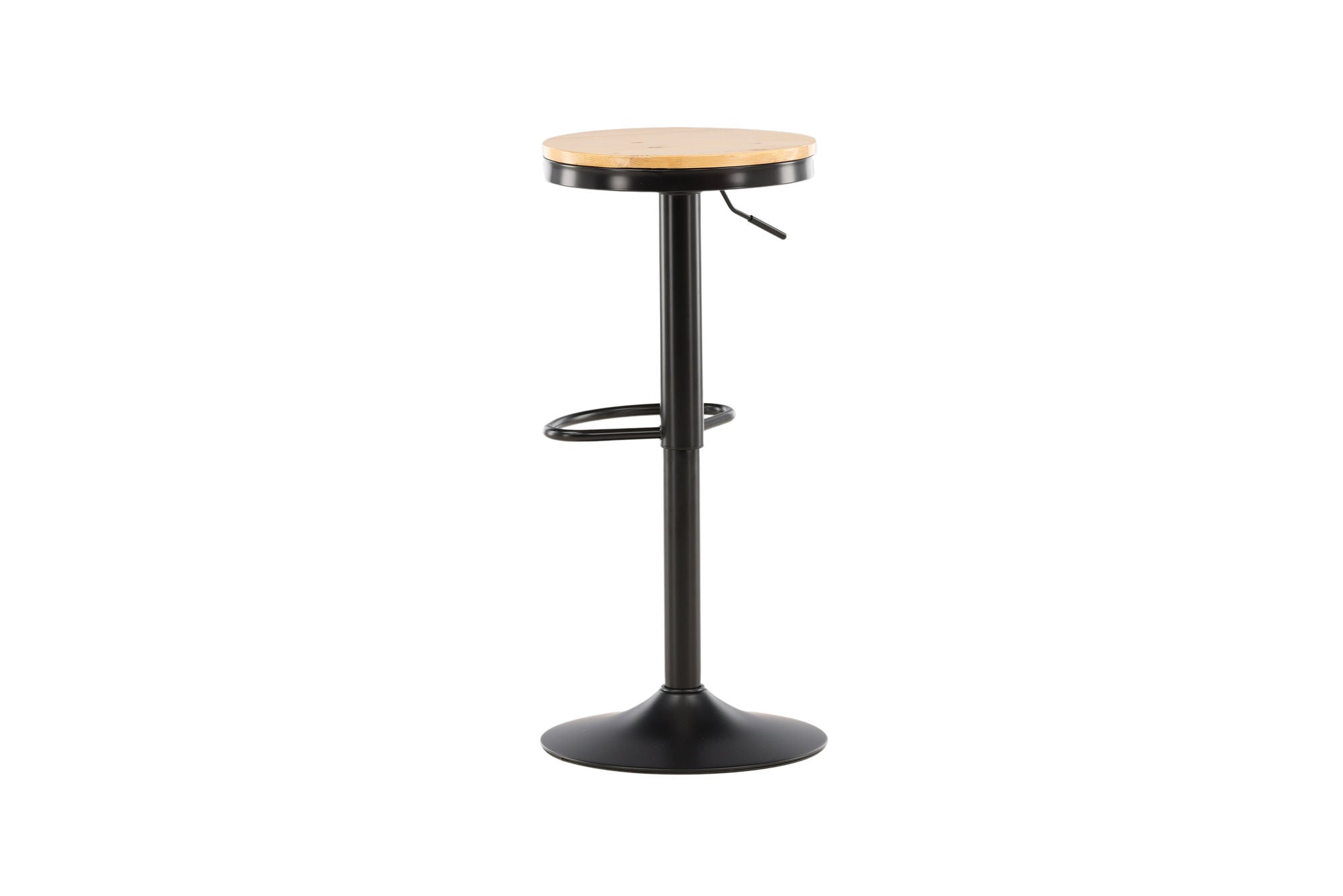 Venture Home Conway Bar stol 2-pack - Black / Oaklook MDF