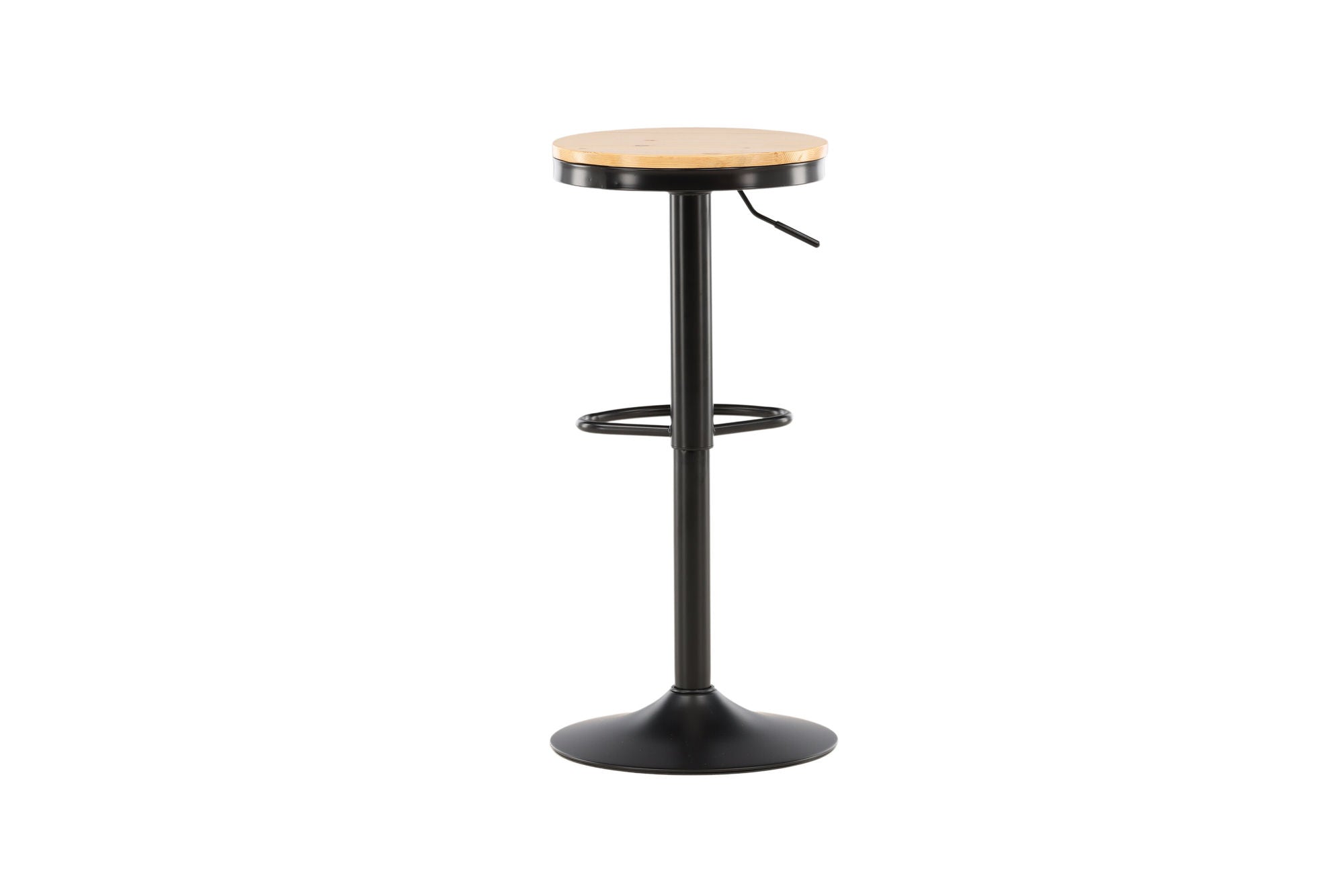 Venture Home Conway Bar stol 2-pack - Black / Oaklook MDF