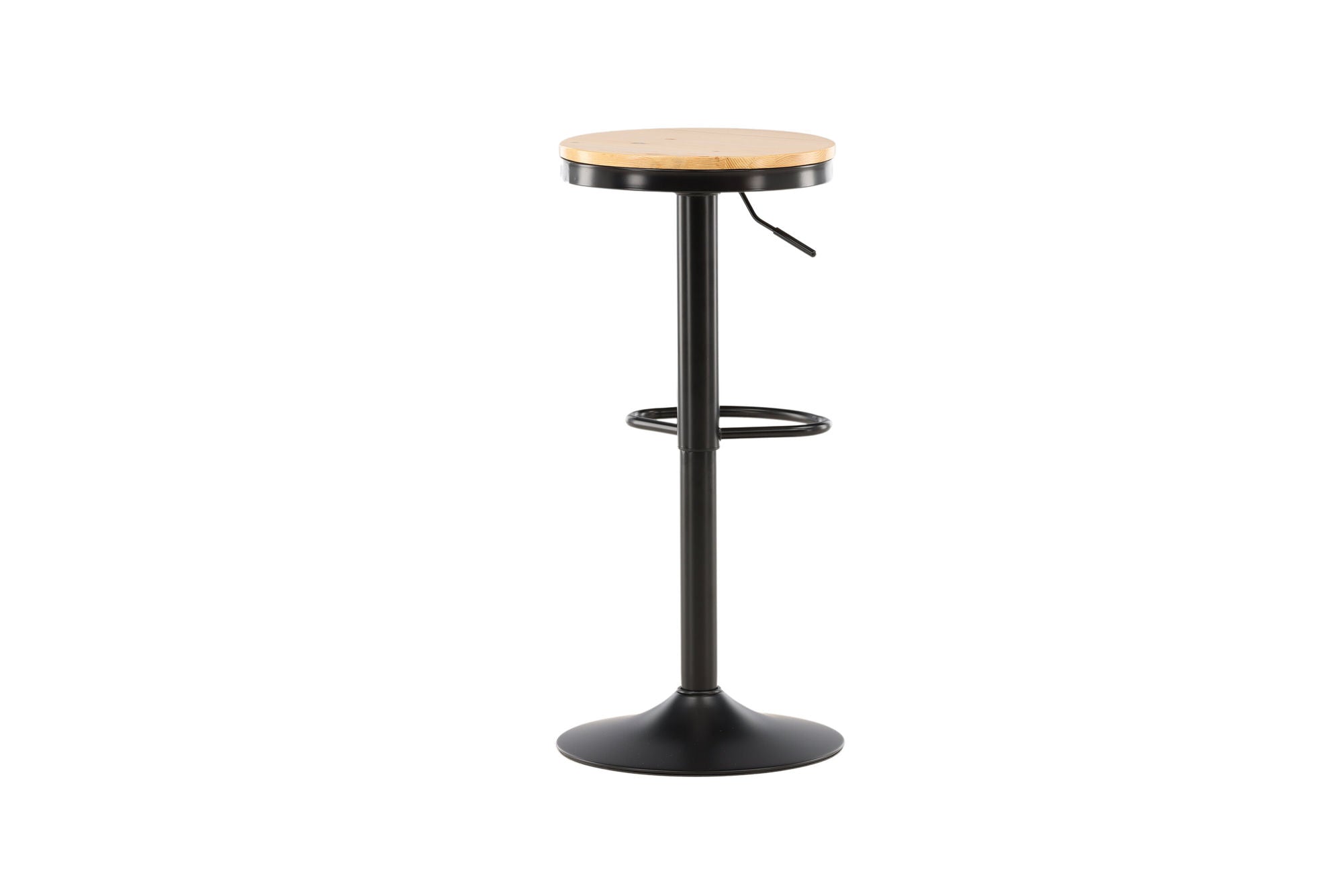 Venture Home Conway Bar stol 2-pack - Black / Oaklook MDF