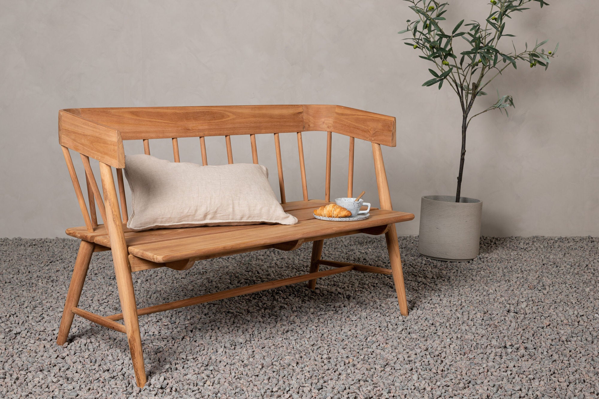 Venture Home Split Sofa Teak - Nature