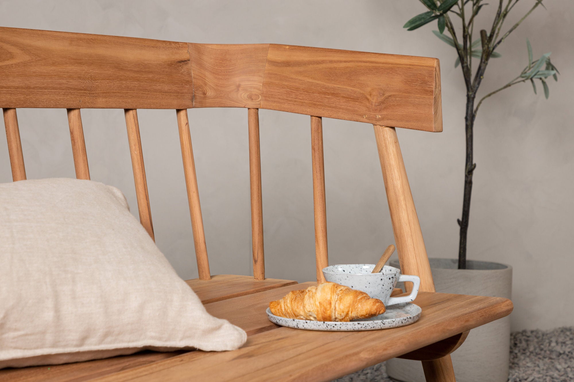 Venture Home Split Sofa Teak - Nature