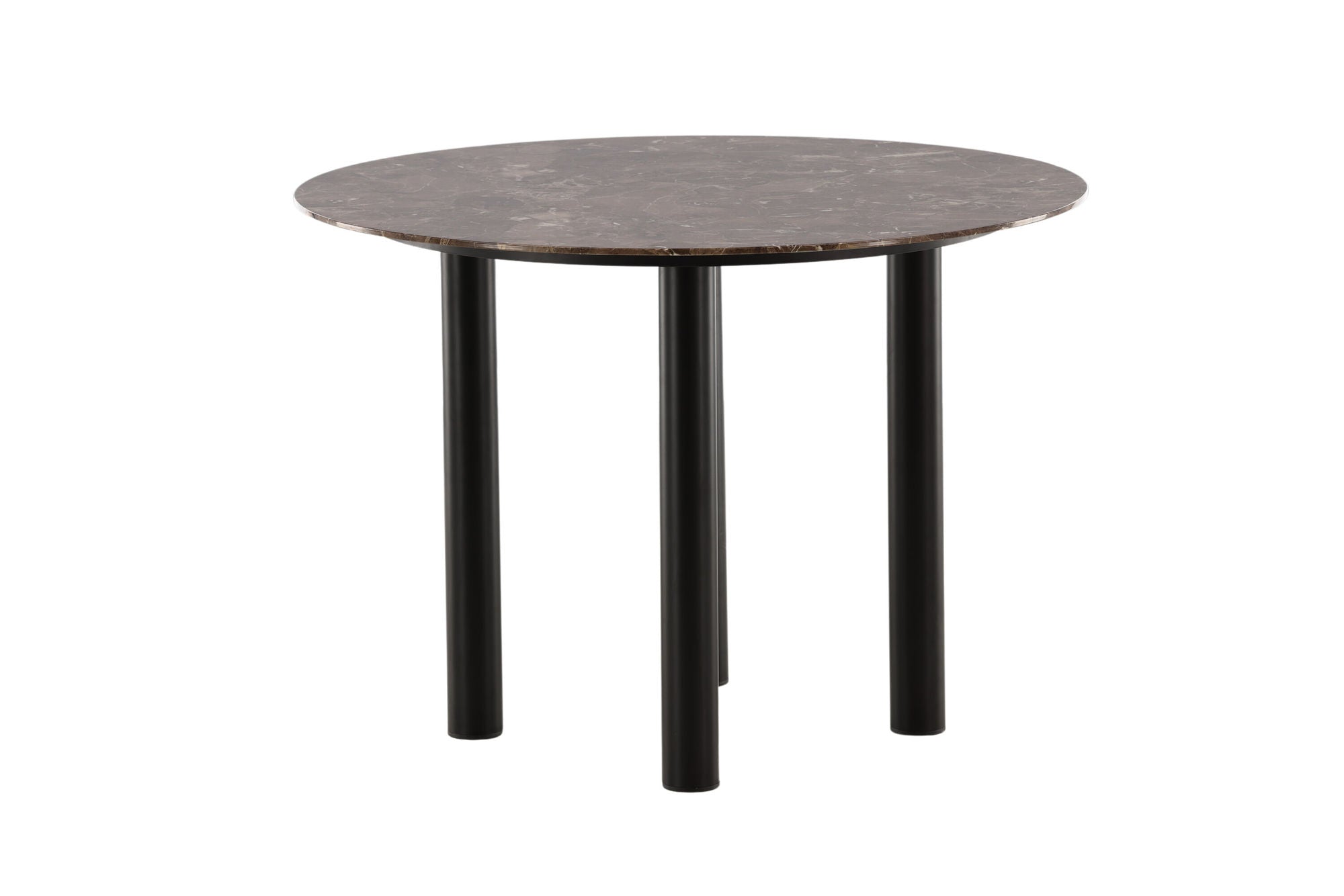 Vind Havsten spisebord - Mocca / Dark grey Marblelook