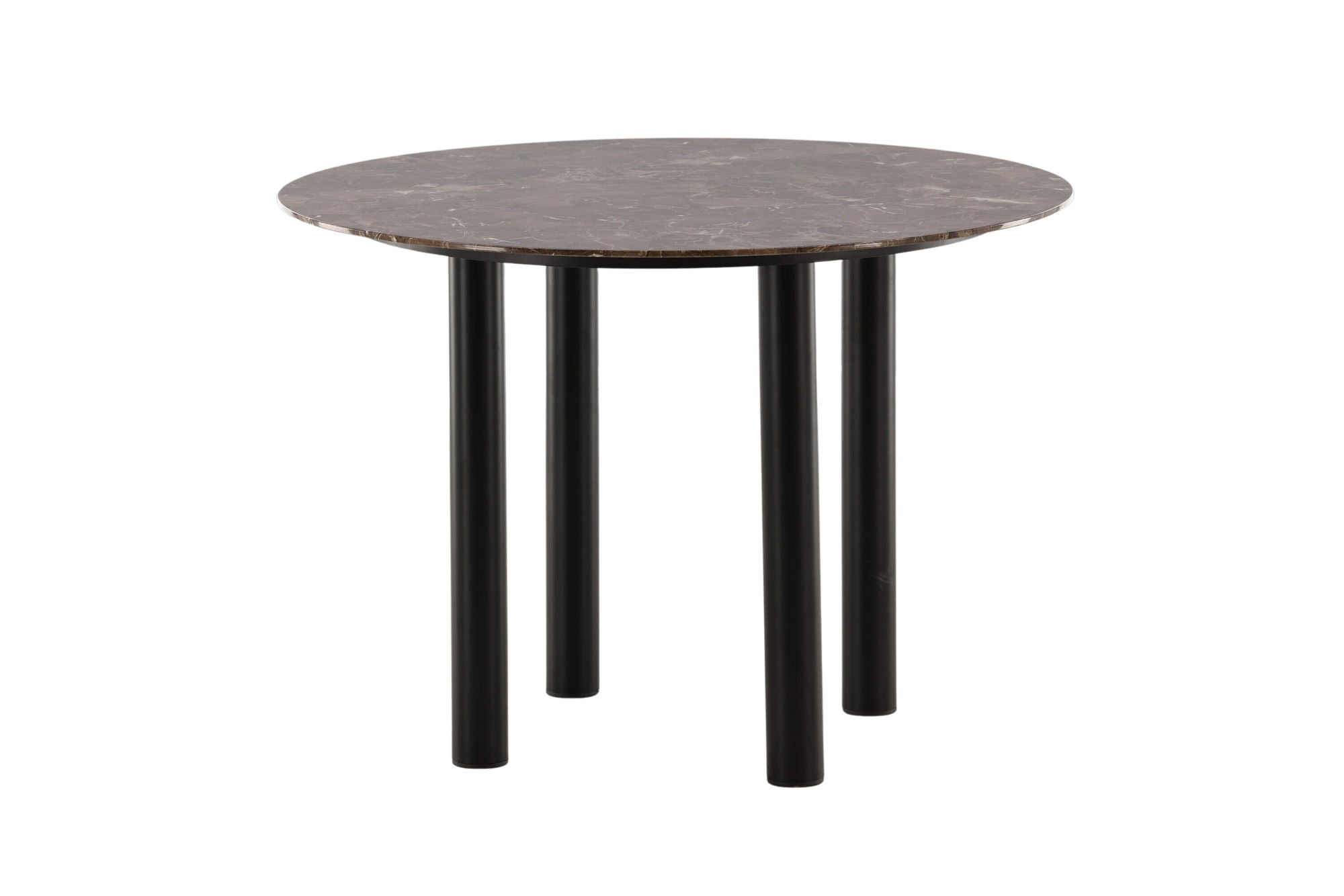 Vind Havsten spisebord - Mocca / Dark grey Marblelook