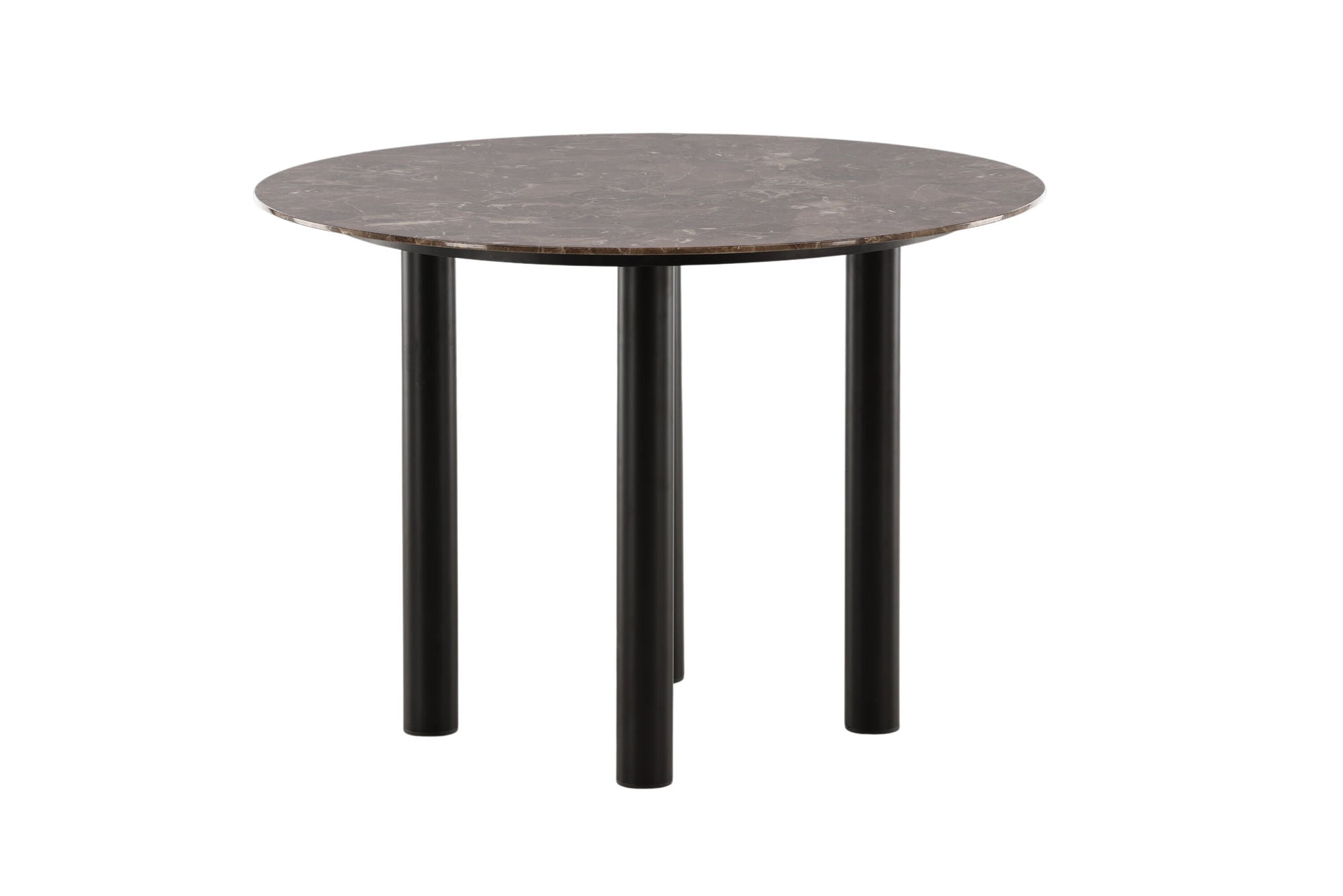 Vind Havsten spisebord - Mocca / Dark grey Marblelook