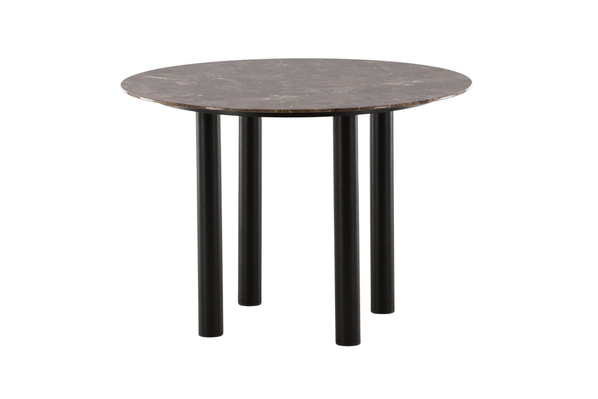 Vind Havsten spisebord - Mocca / Dark grey Marblelook