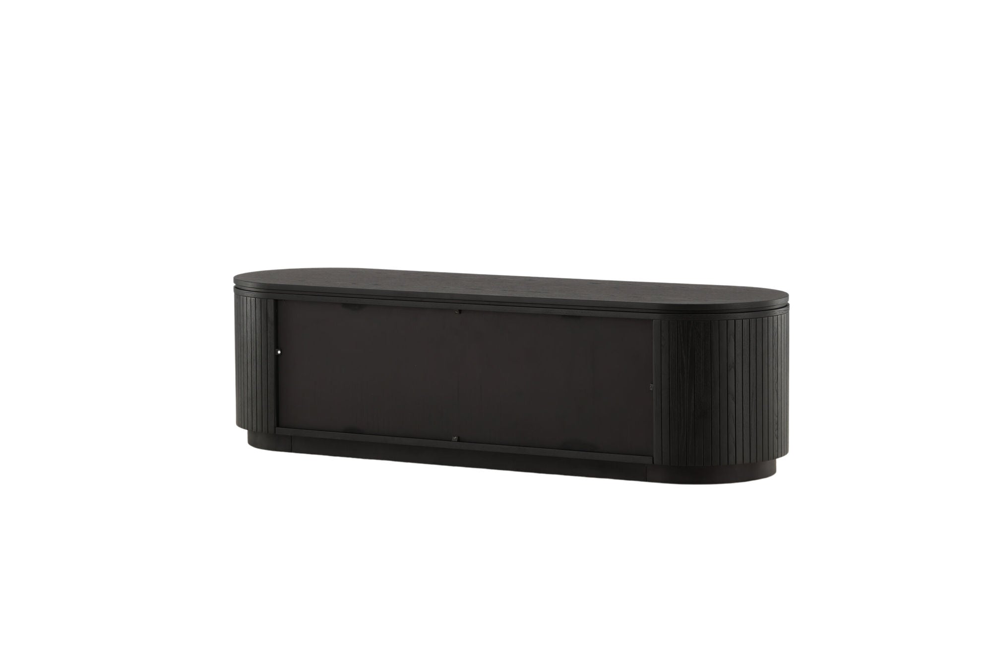 Vind Fjällbacka - Low skab - MDF Veneer / Black Oak/faneer