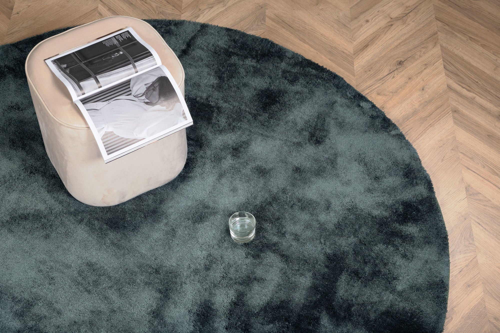 Venture Home Undra Viscose Carpet ø200 Green