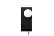 Venture Home Troyes Wall lampe - Black / White glass