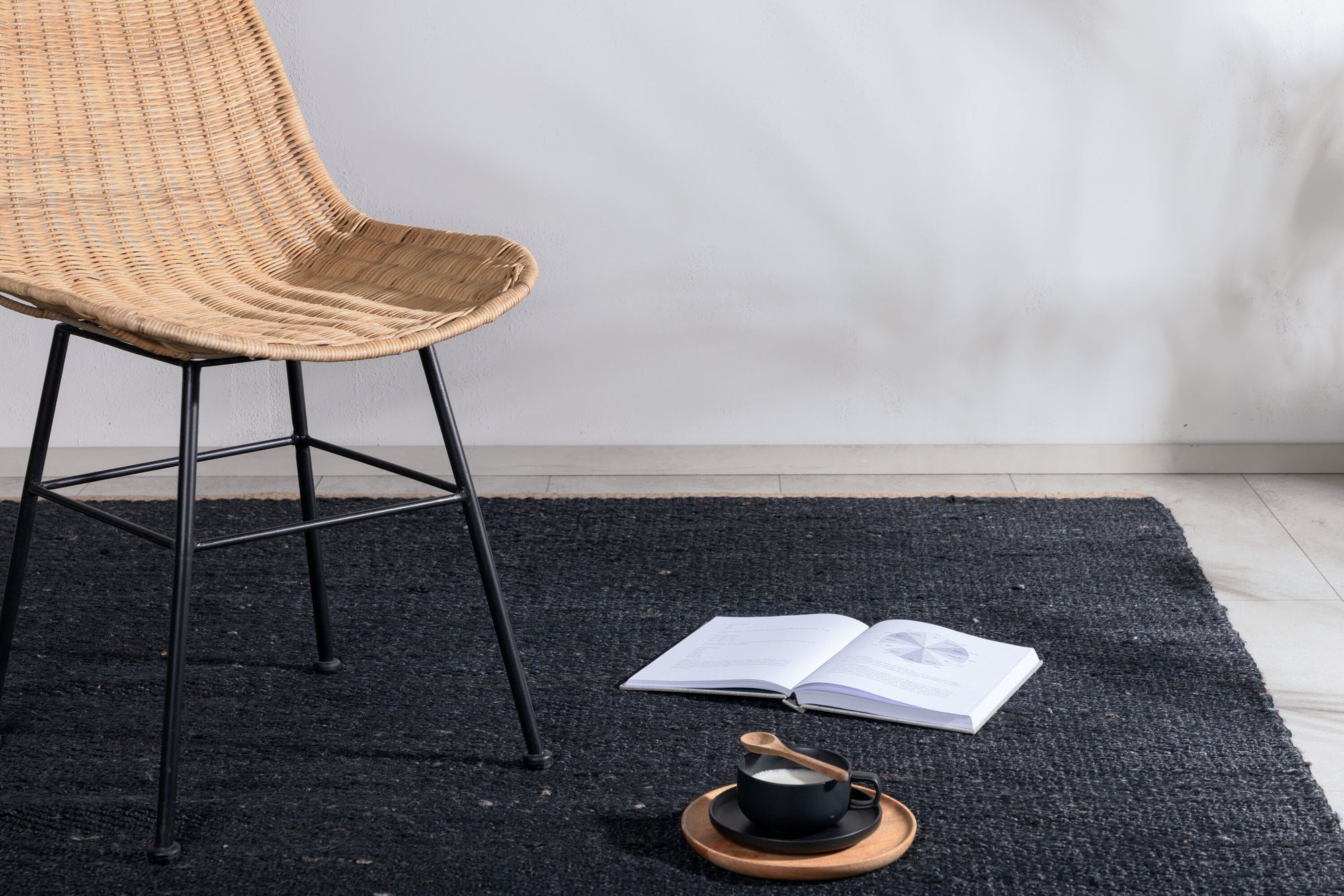 Venture Home Kali Jute Carpet - 170*240 - Black