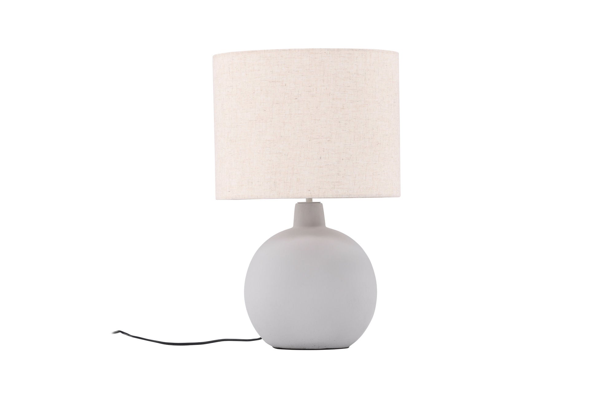 Venture Home Torcello bord lampe - Grey / Beige linen