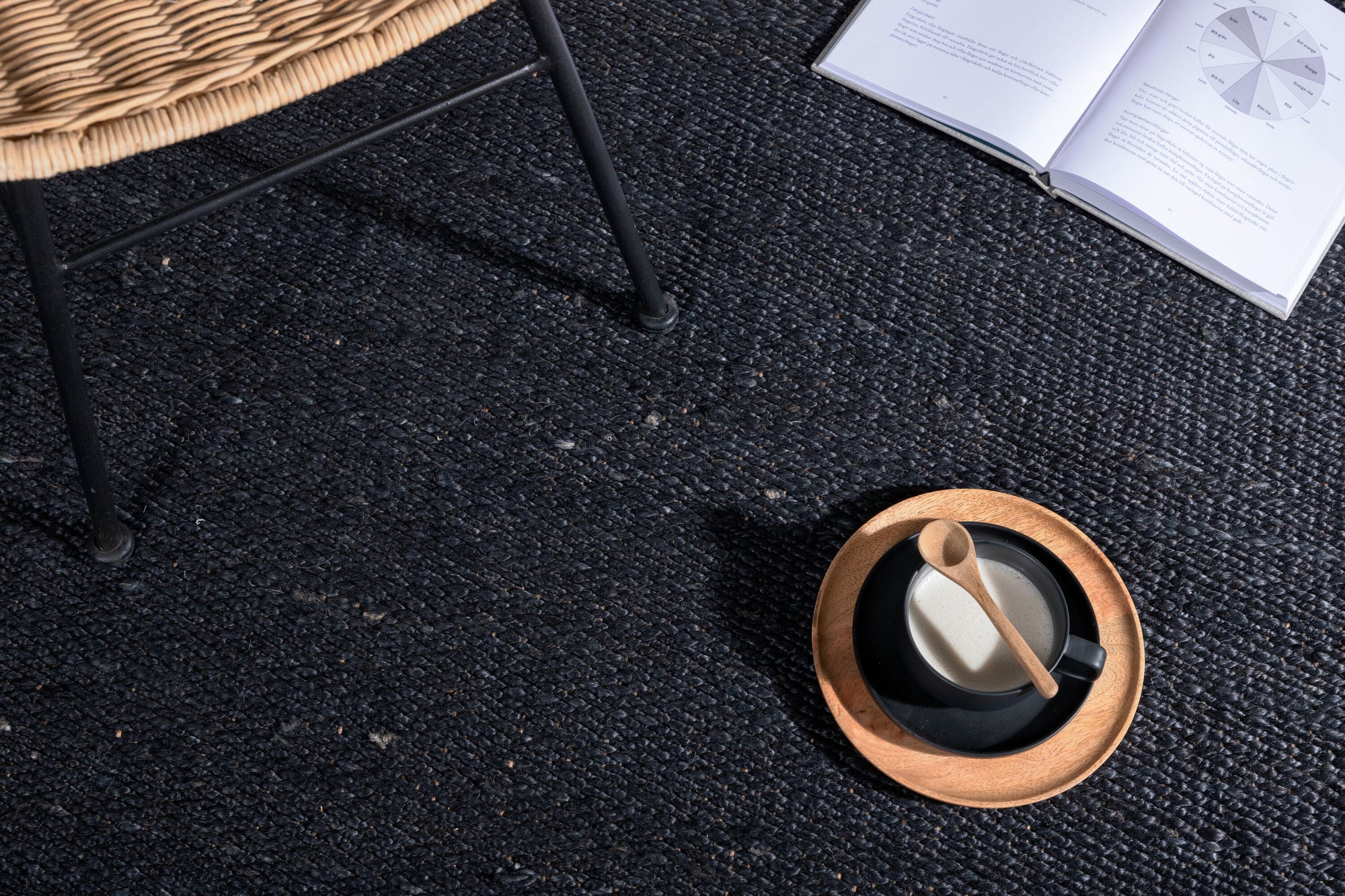 Venture Home Kali Jute Carpet - 170*240 - Black