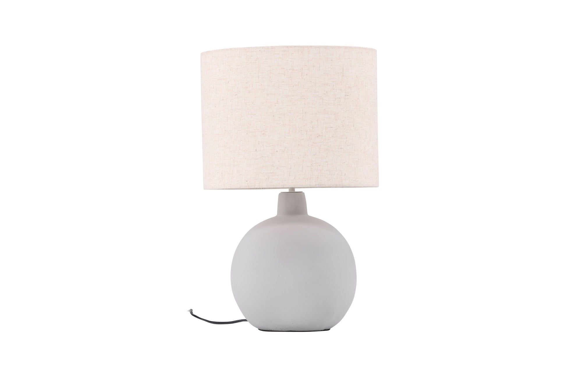 Venture Home Torcello bord lampe - Grey / Beige linen