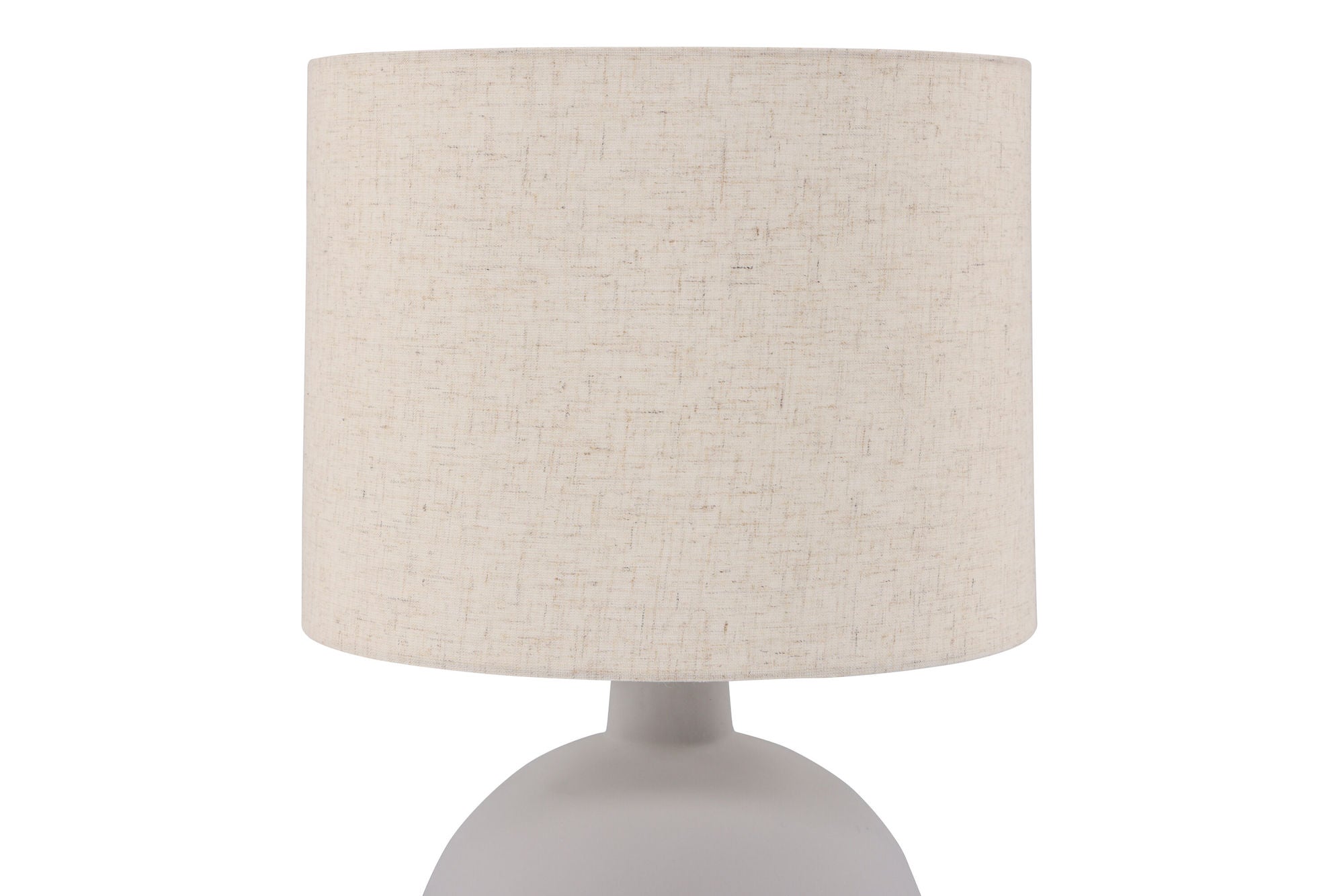 Venture Home Torcello bord lampe - Grey / Beige linen