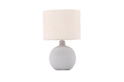 Venture Home Torcello bord lampe - Grey / Beige linen