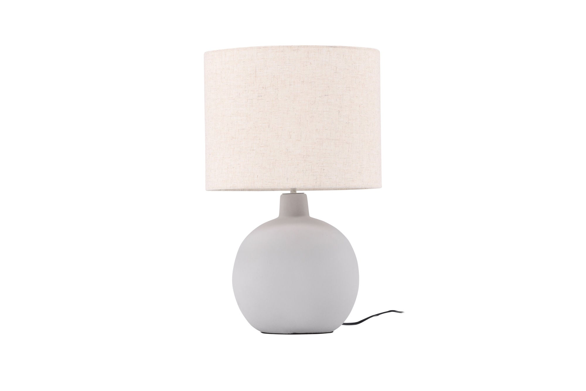 Venture Home Torcello bord lampe - Grey / Beige linen