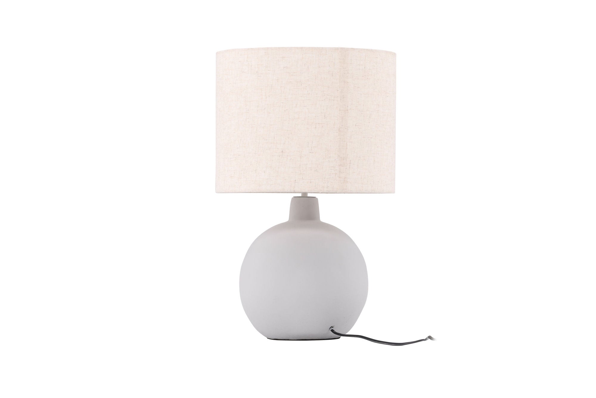 Venture Home Torcello bord lampe - Grey / Beige linen