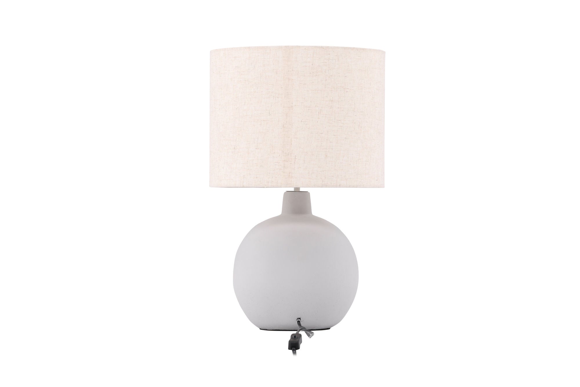 Venture Home Torcello bord lampe - Grey / Beige linen