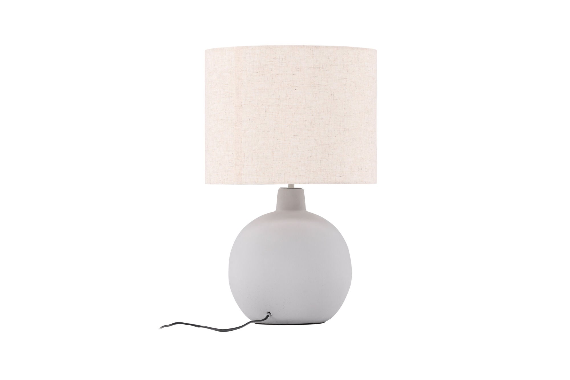 Venture Home Torcello bord lampe - Grey / Beige linen