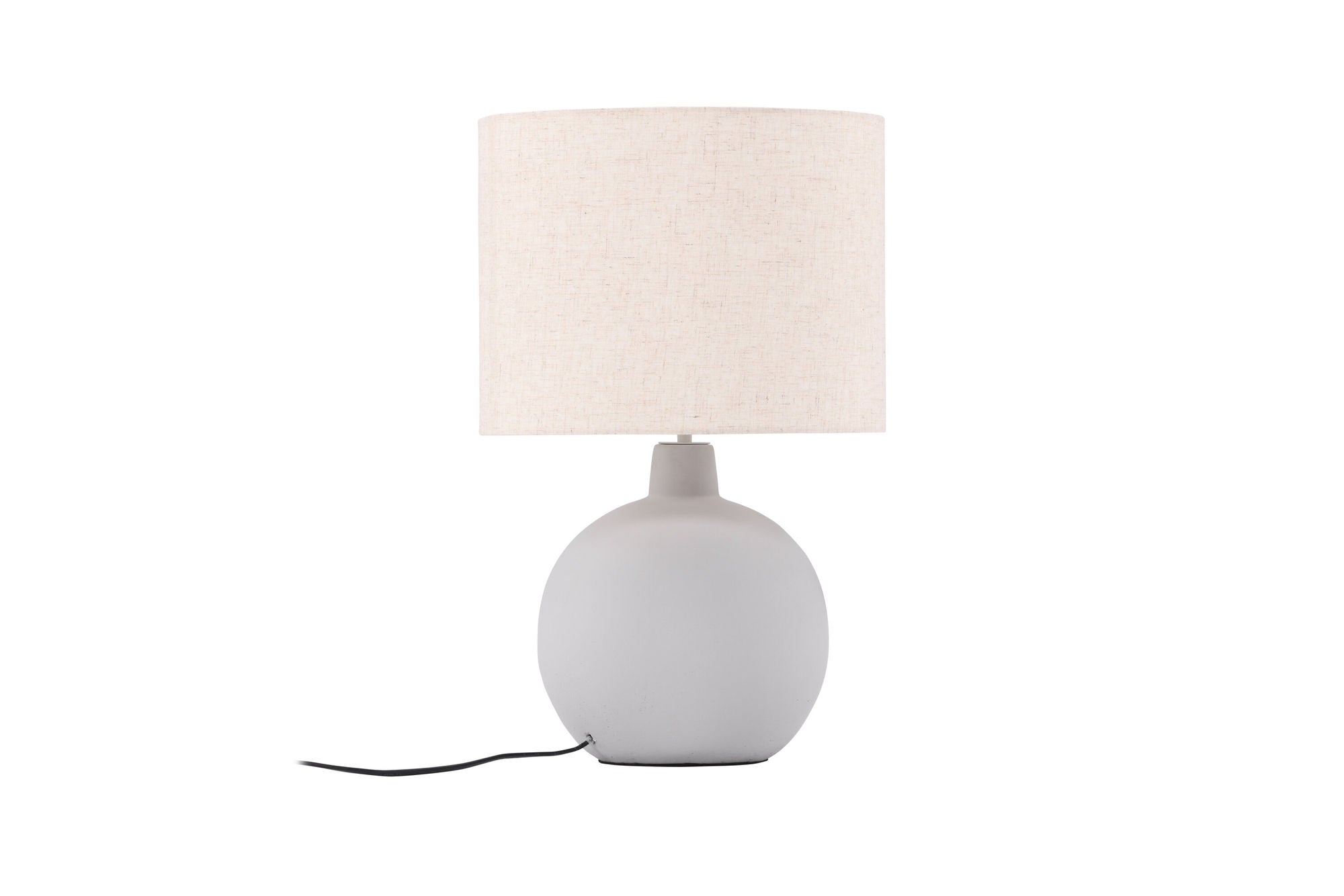 Venture Home Torcello bord lampe - Grey / Beige linen