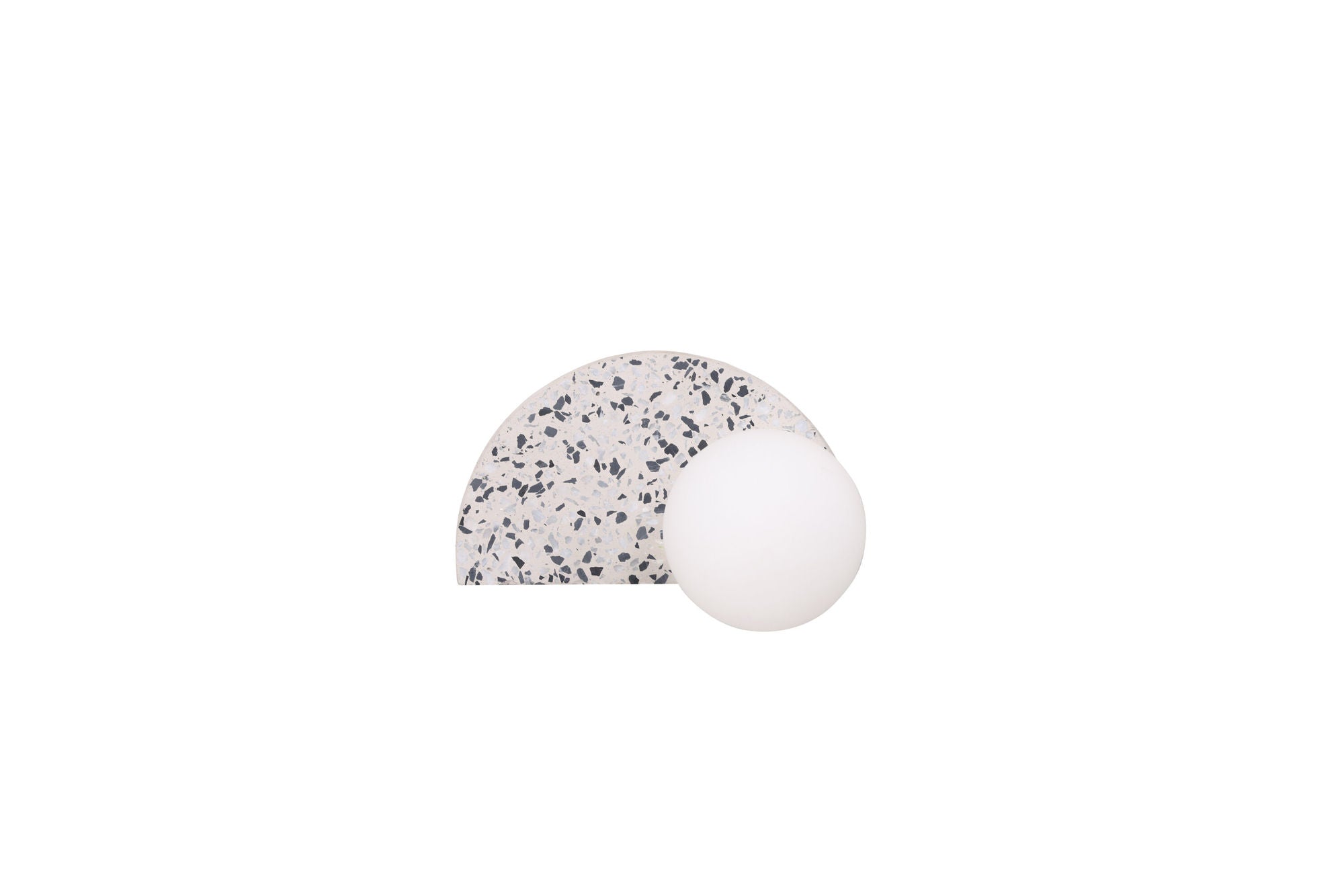 Venture Home Abbeville Wall lampe - White / White glass